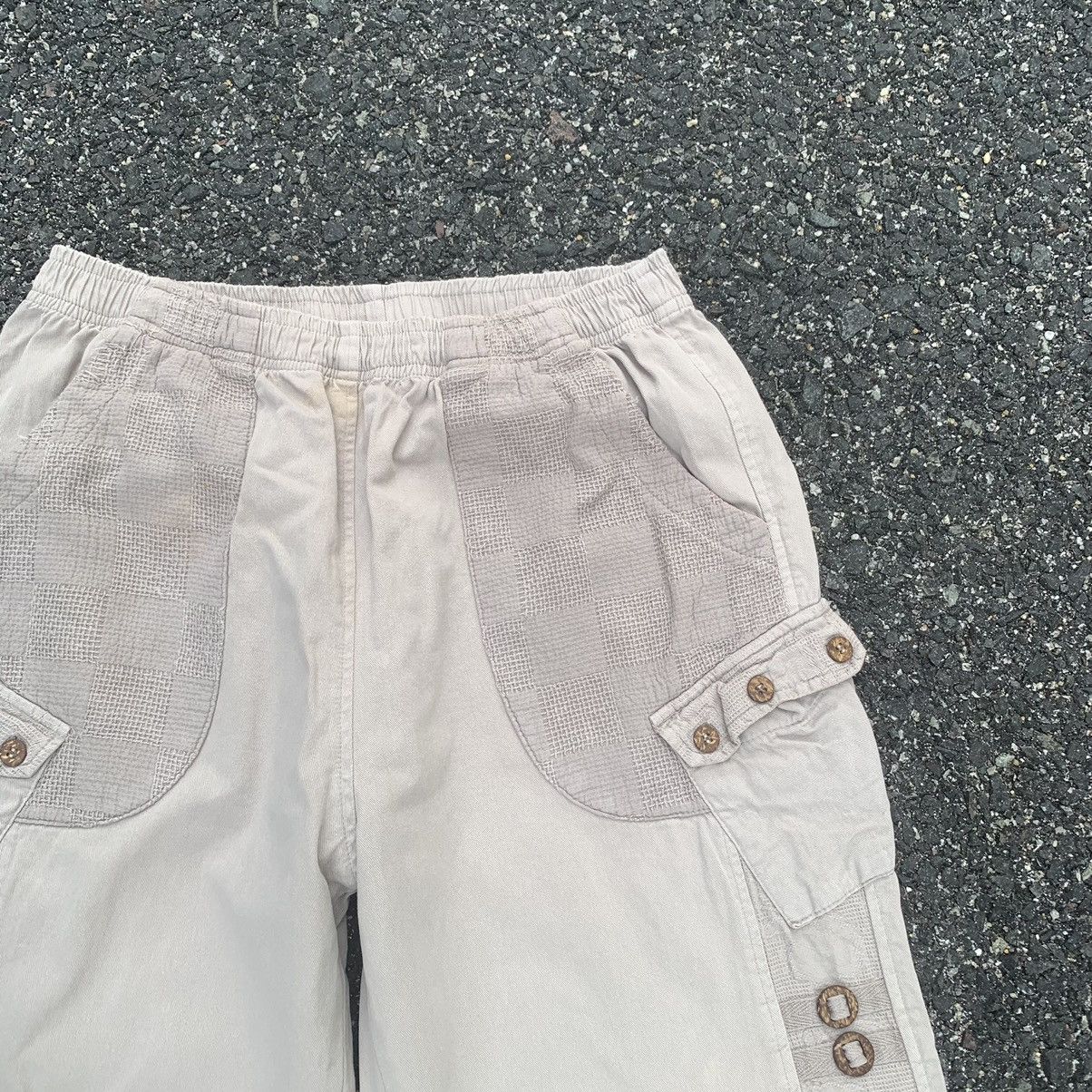 Japanese Brand UNIQUE DESIGN Japan Baggy Ankle Spring Waist Pants Free Size Size US 30 / EU 46 - 5 Thumbnail