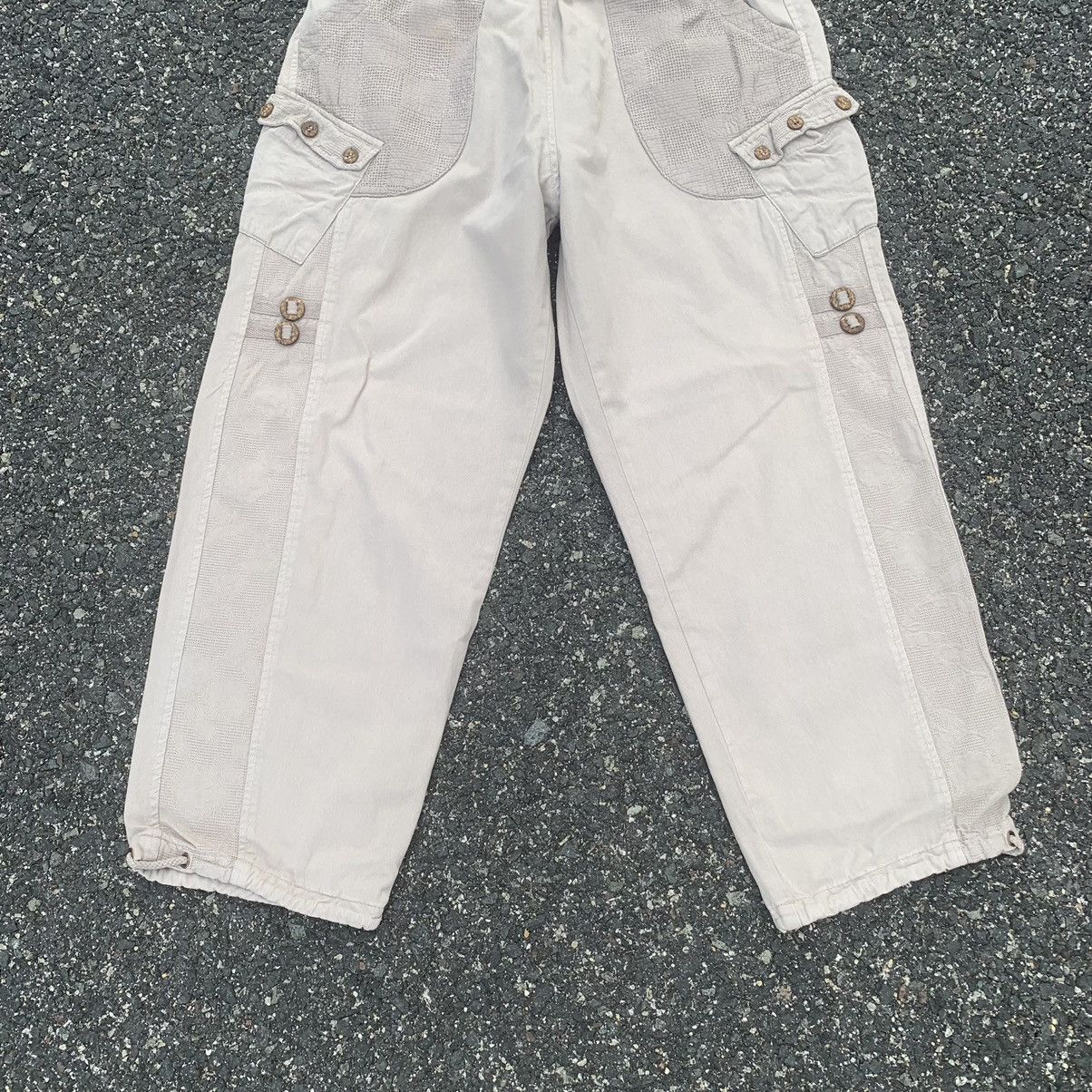 Japanese Brand UNIQUE DESIGN Japan Baggy Ankle Spring Waist Pants Free Size Size US 30 / EU 46 - 3 Thumbnail