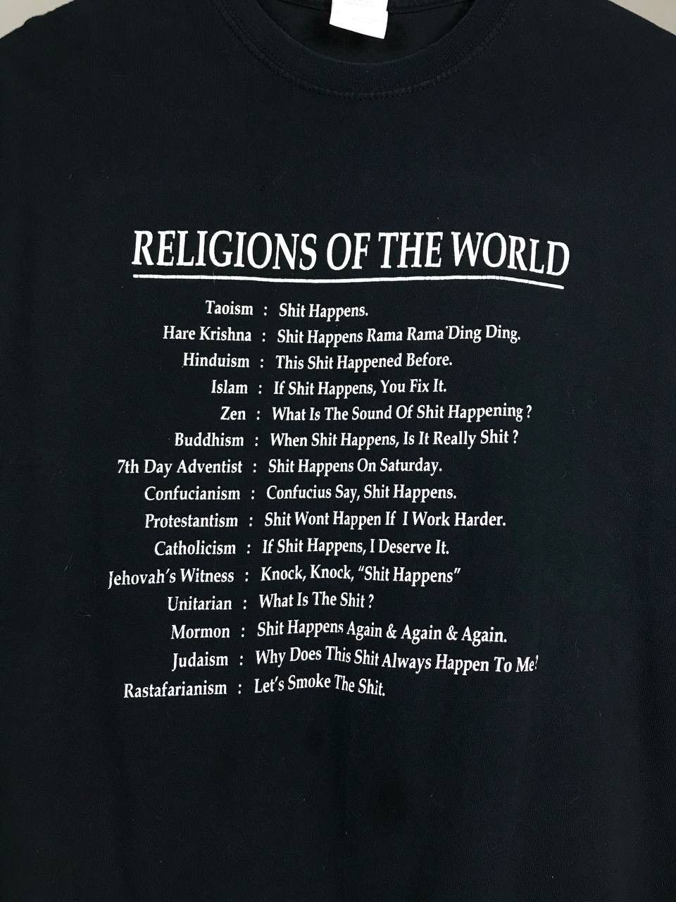 Vintage Religions of the world vintage religion tee Size US M / EU 48-50 / 2 - 3 Thumbnail