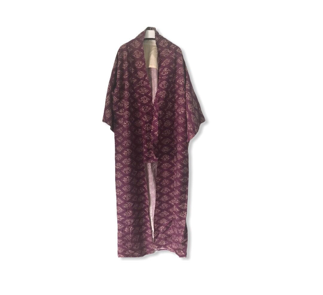 Japanese Kimono Long Style Full-Print Floral