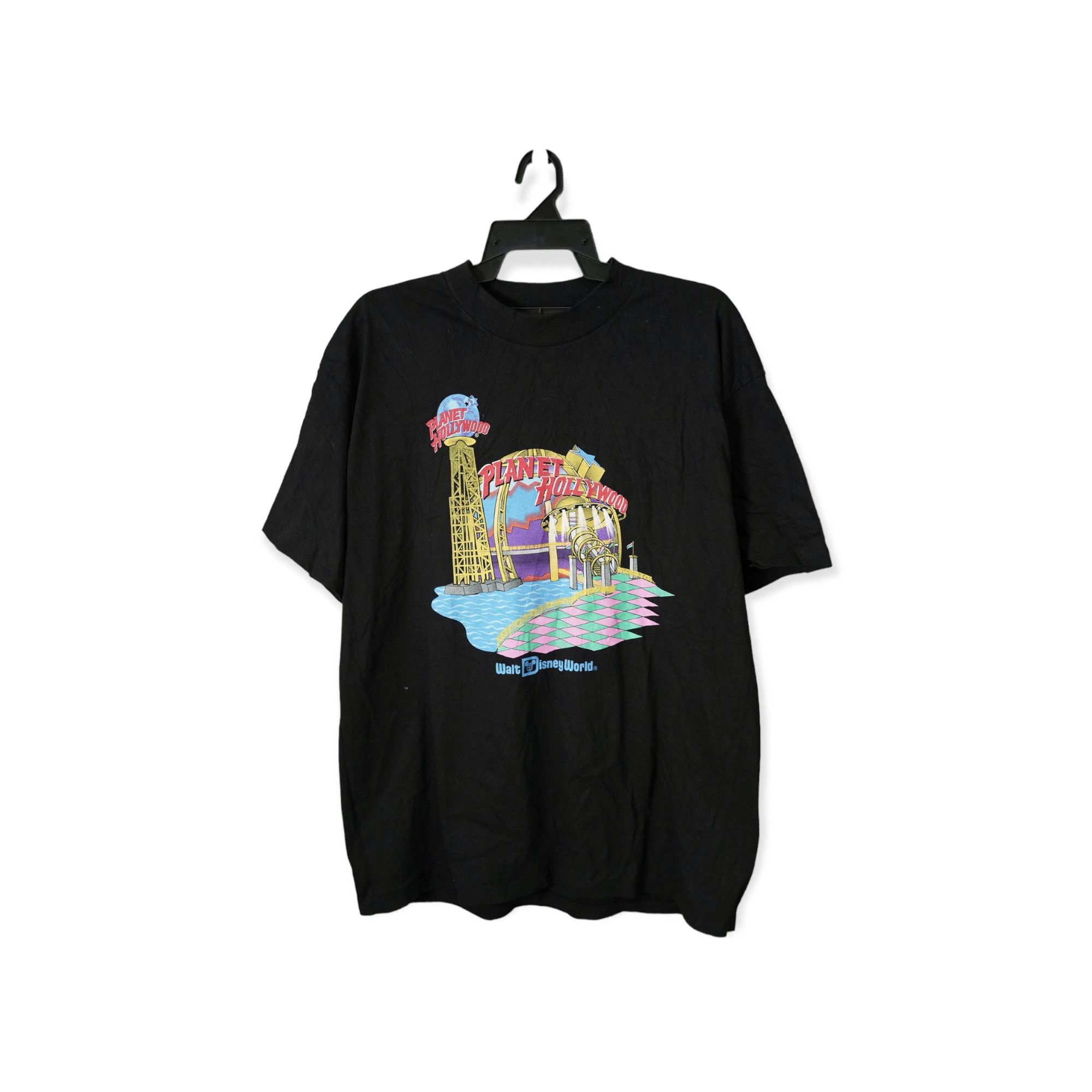 Planet Hollywood × Vintage Vintage Planet Hollywood x Walt Disney Tee Size US XL / EU 56 / 4 - 1 Thumbnail