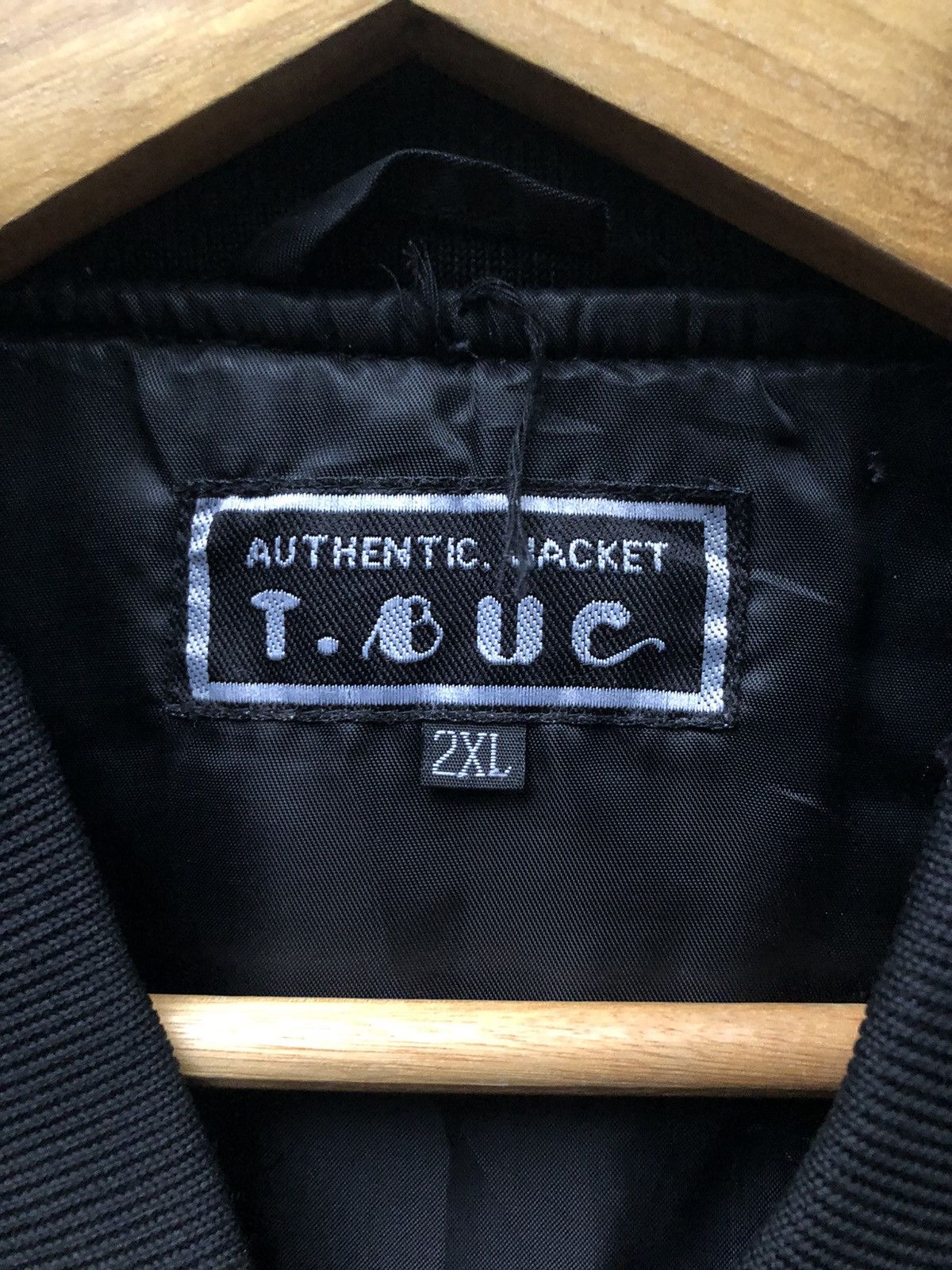 Other 🟢Air Force T•BUC Oversized Black Bomber Jackets Size US XL / EU 56 / 4 - 5 Thumbnail