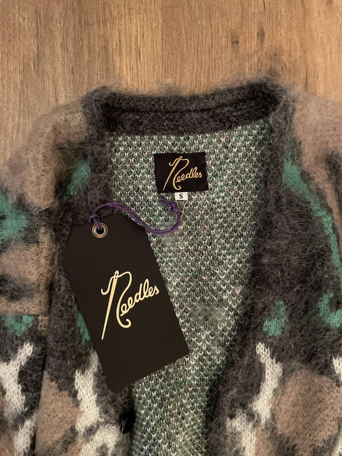 HIDDEN × Needles Needles x Hidden NY psychedelic cardigan Size US S / EU 44-46 / 1 - 3 Thumbnail