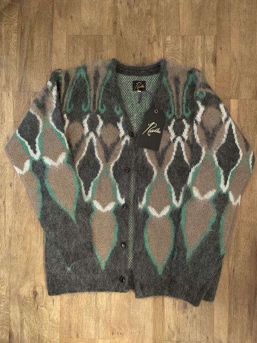 Needles Needles x Hidden NY psychedelic cardigan | Grailed