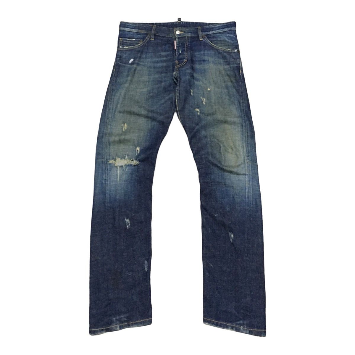 Dsquared2 Rare Design Vintage Brand Dsquared2 Jeans 2000s Size US 35 - 1 Thumbnail
