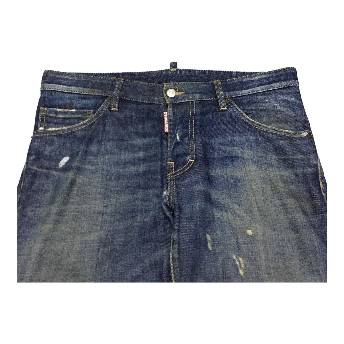 Dsquared2 Rare Design Vintage Brand Dsquared2 Jeans 2000s Size US 35 - 3 Thumbnail
