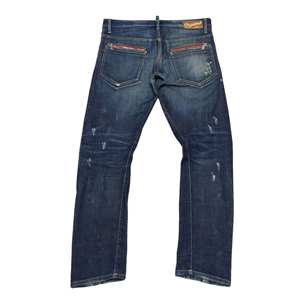 Dsquared2 Rare Design Vintage Brand Dsquared2 Jeans 2000s Size US 35 - 2 Thumbnail