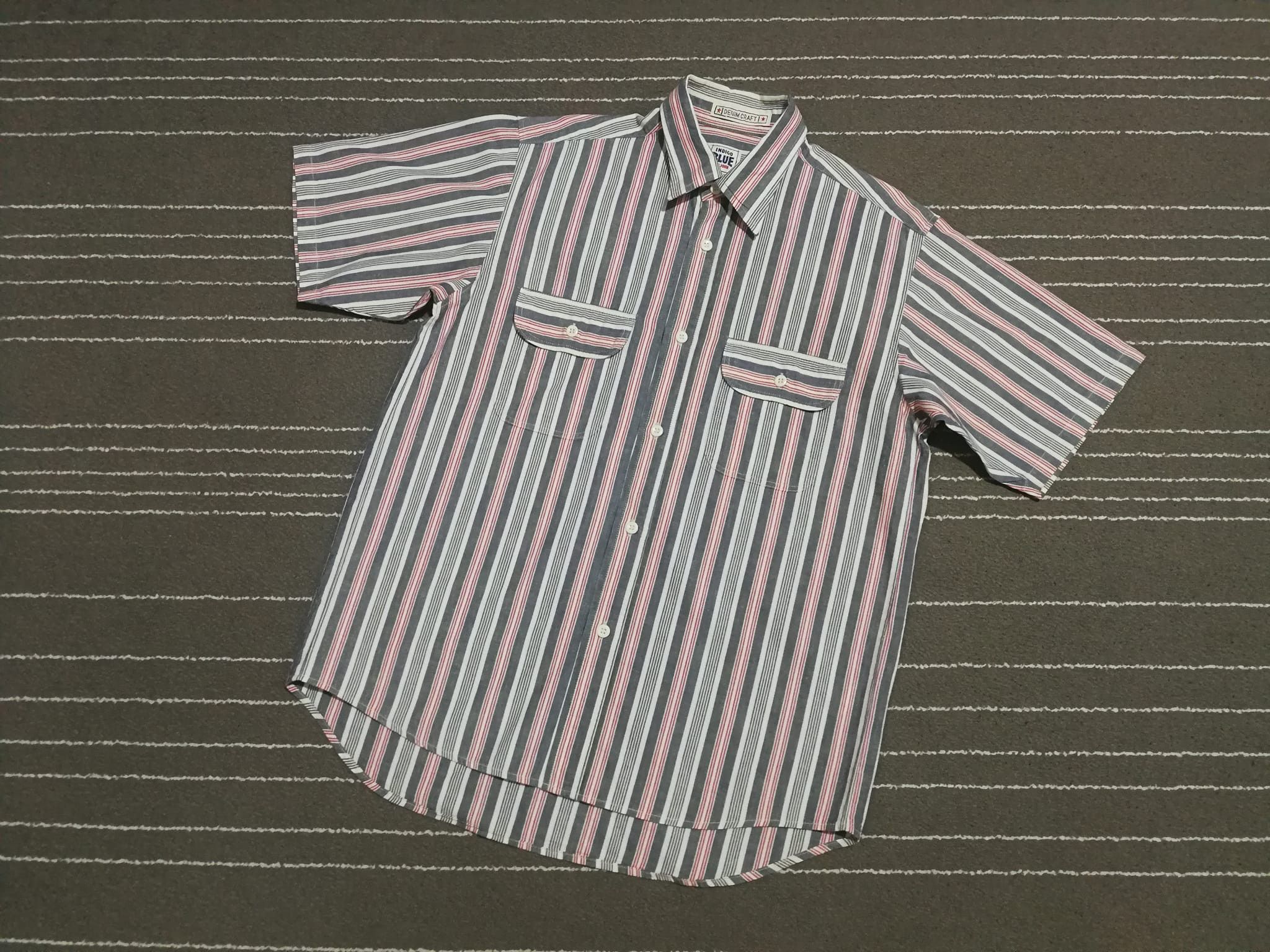 Vintage INDIGO BLUE by BIG JOHN chambray M