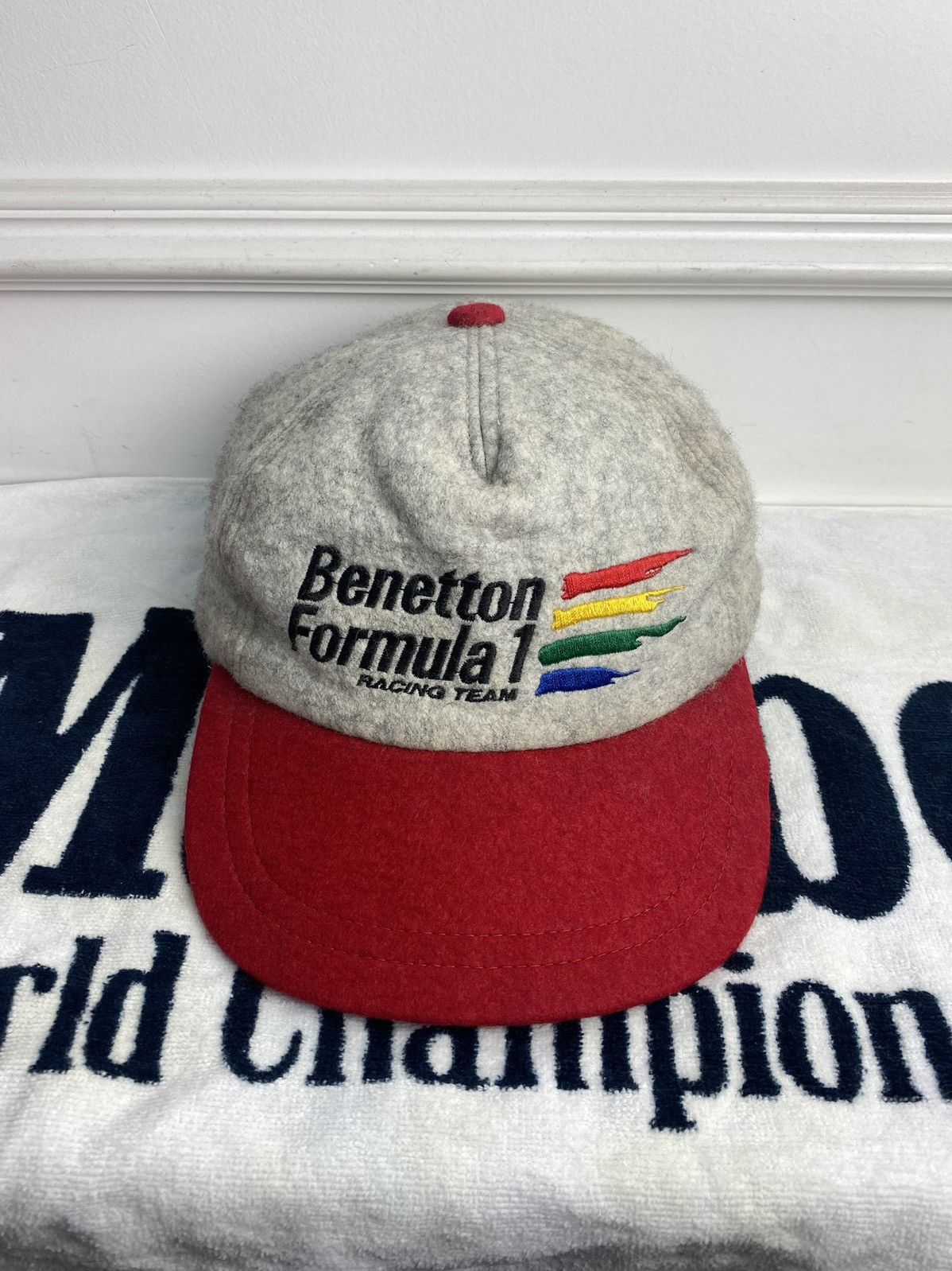 Benetton 90s Benetton Formula 1 Racing Team Cap Size ONE SIZE - 2 Thumbnail