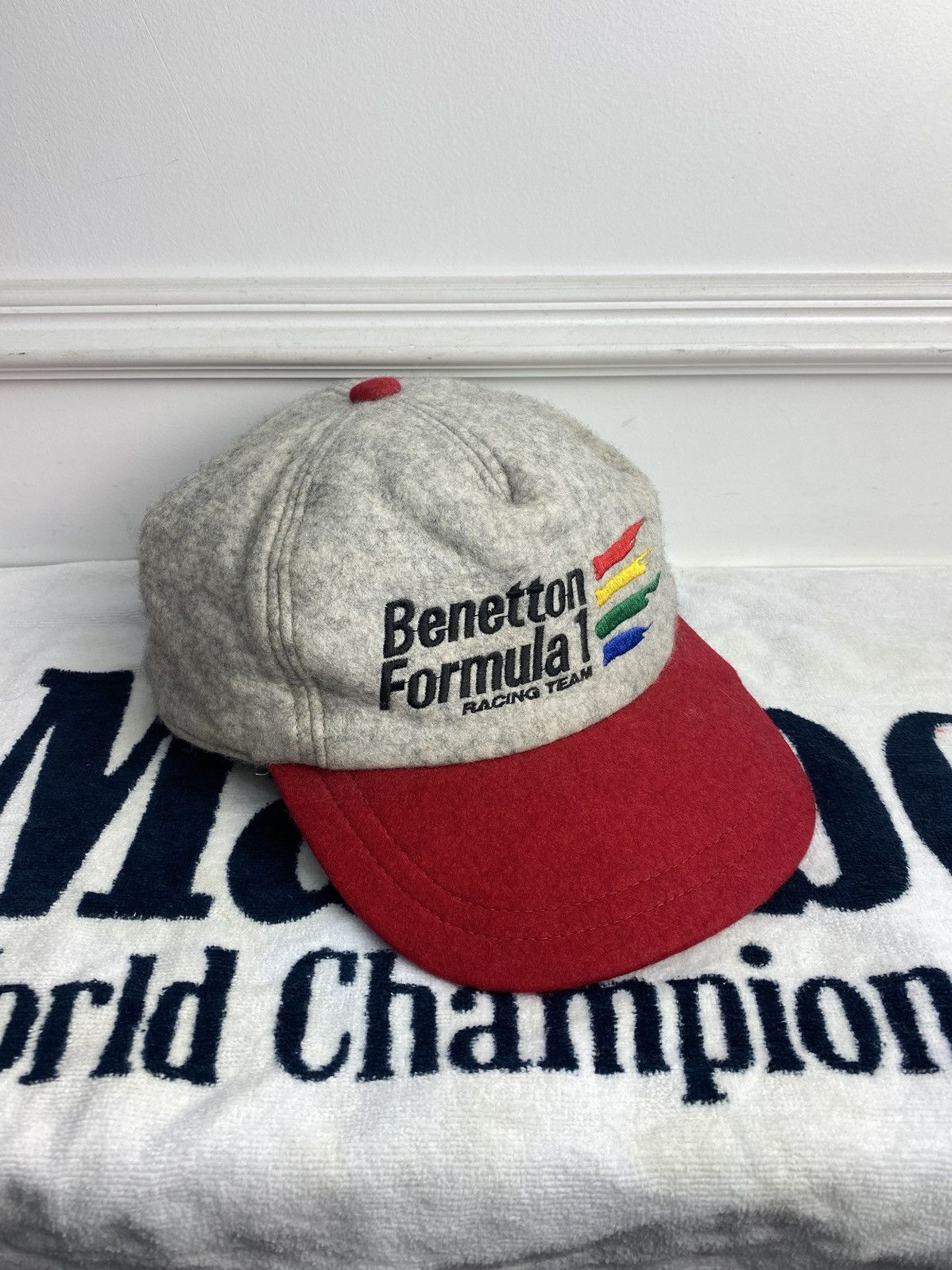 Benetton 90s Benetton Formula 1 Racing Team Cap Size ONE SIZE - 1 Thumbnail