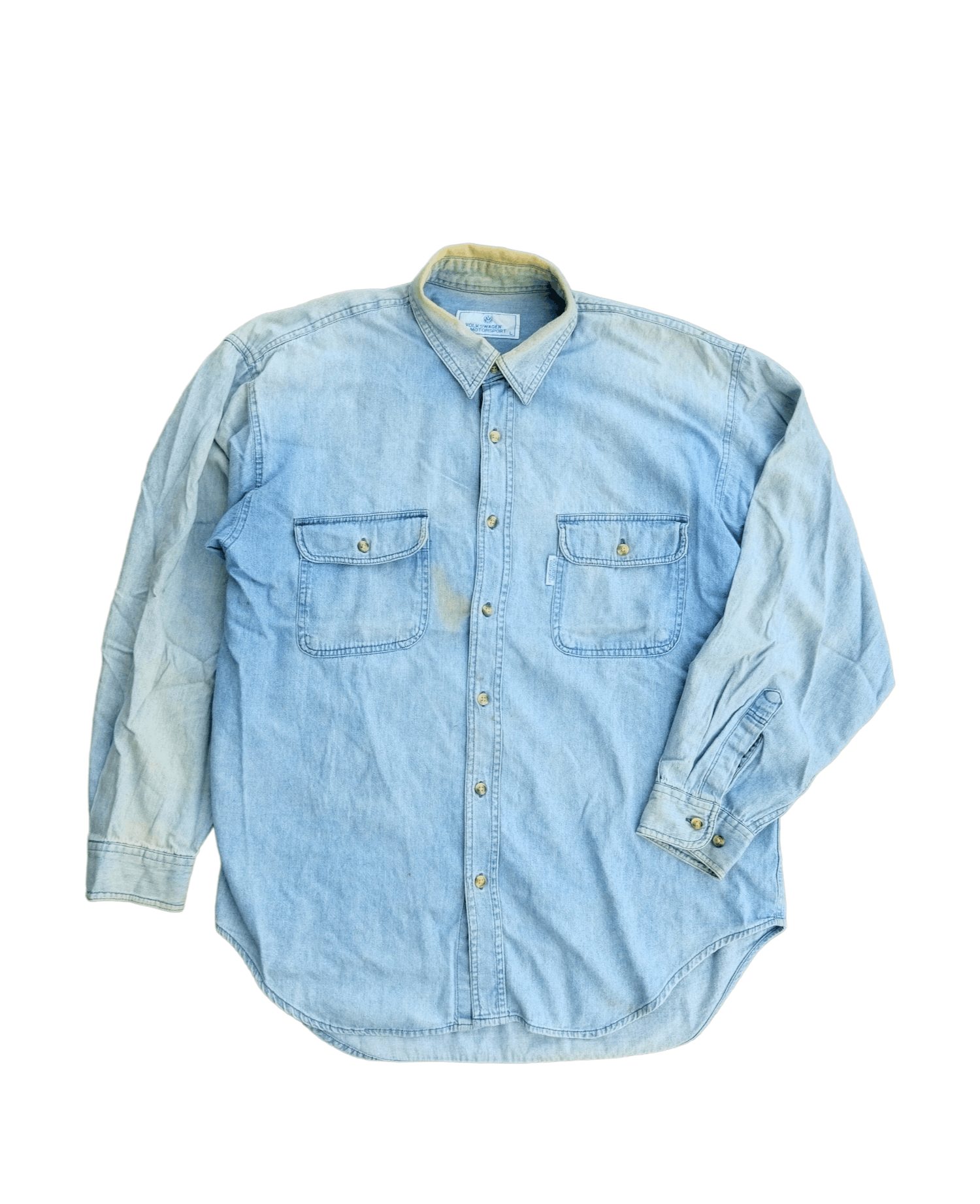 Vintage Volkswagen Motorsport Shirt Button Up