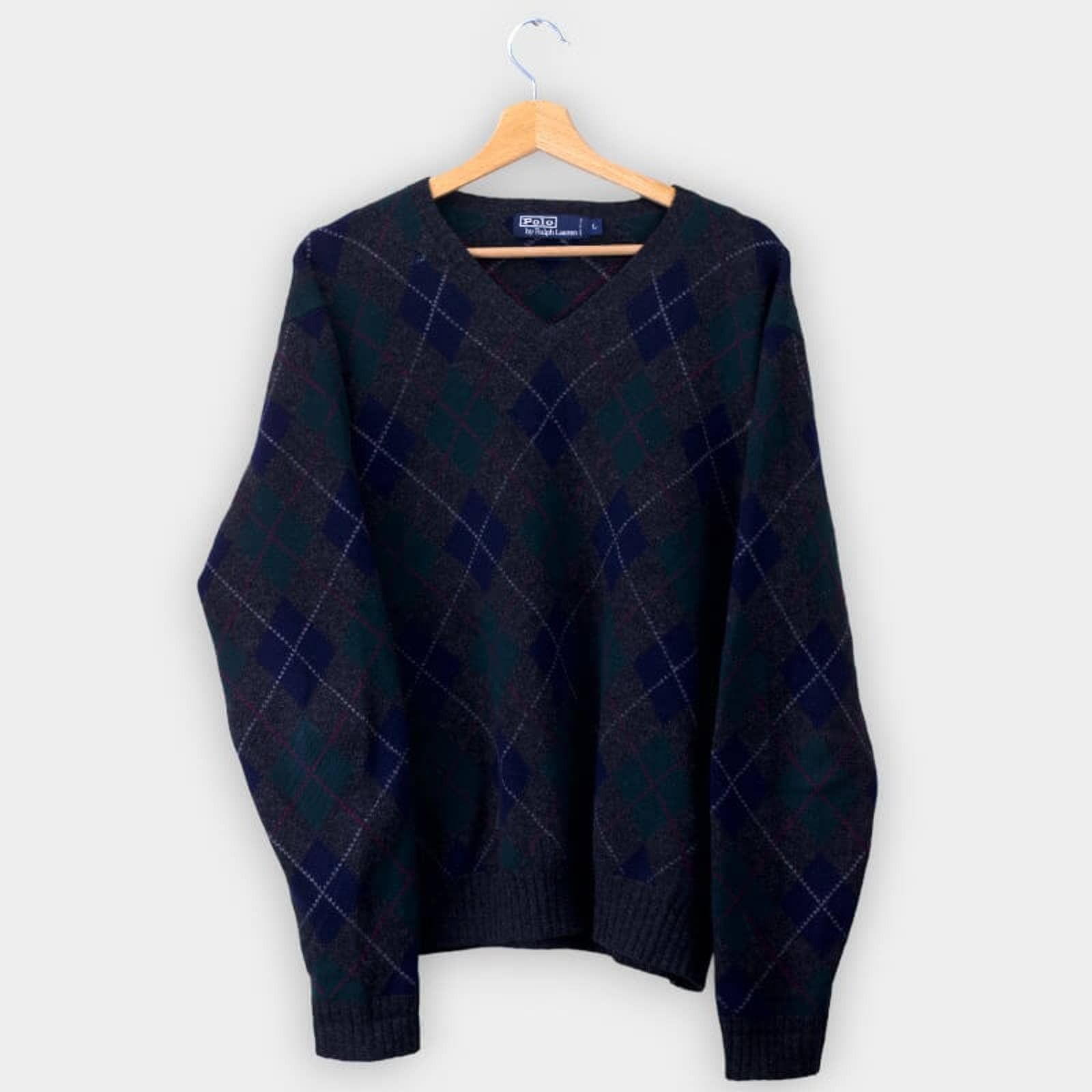 Ralph Lauren 90's Lambswool Jumper L