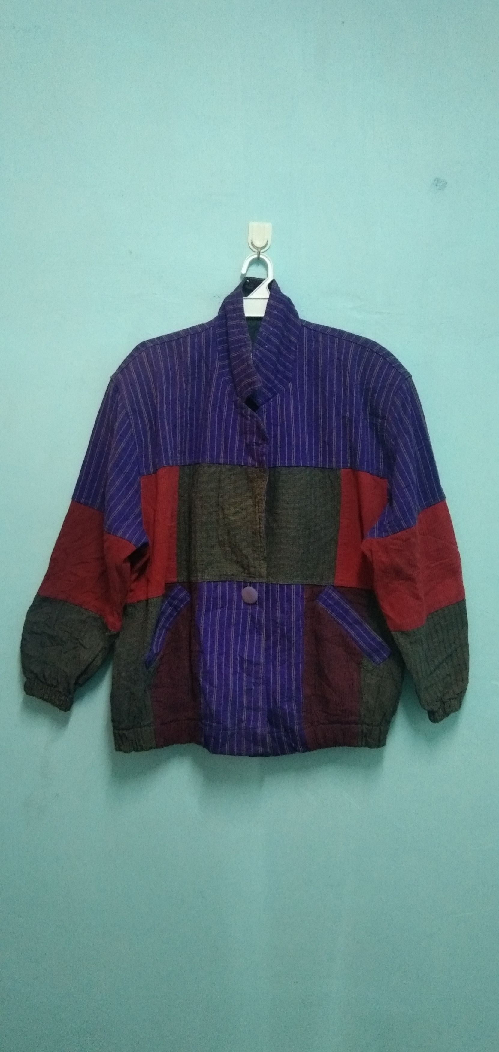 Japanese Brand PAISLEY PATCH WORK JACKET Size US L / EU 52-54 / 3 - 1 Thumbnail