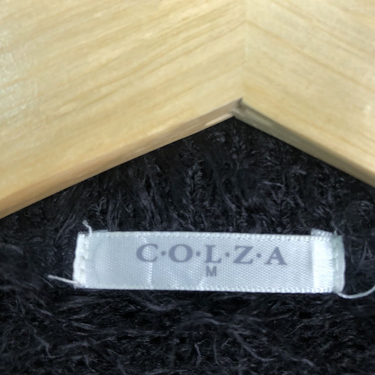 Homespun Knitwear DLL COLZA Blong cardigan Mohair Shag Shaggy Knitwear #c377 Size M / US 6-8 / IT 42-44 - 10 Thumbnail