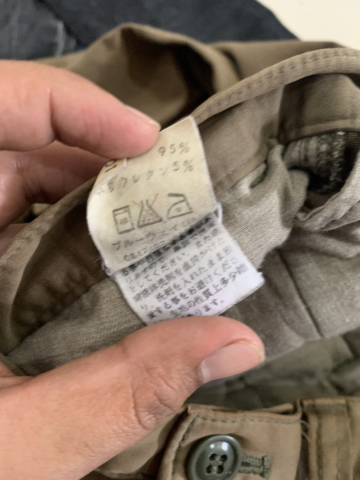 Japanese Brand SunFaded Contemporary Contemporaine Trouser Cargo Pant Size US 32 / EU 48 - 8 Thumbnail