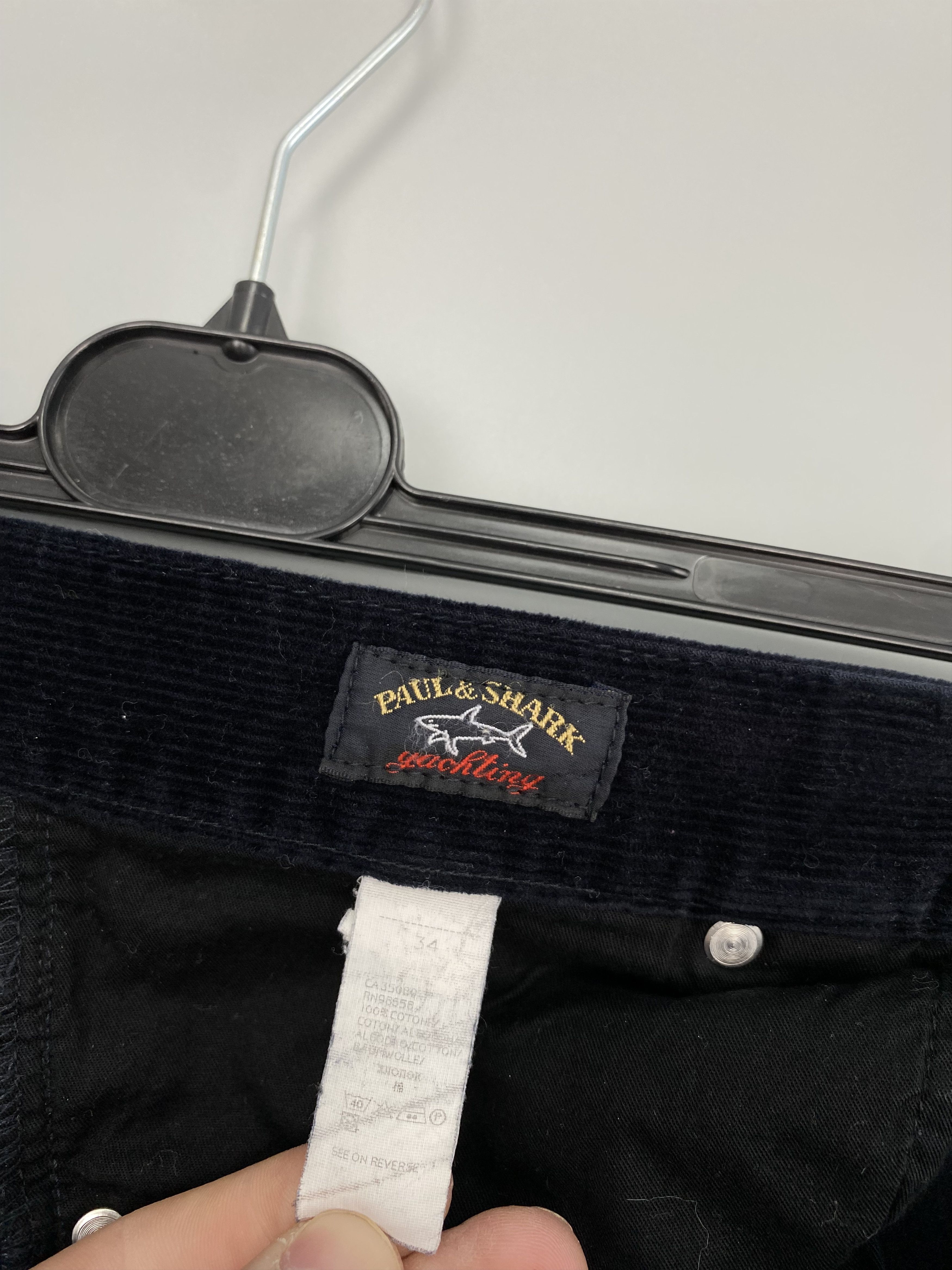 Paul & Shark Vintage Paul Shark Velvet Casual Pant Size US 34 / EU 50 - 12 Thumbnail