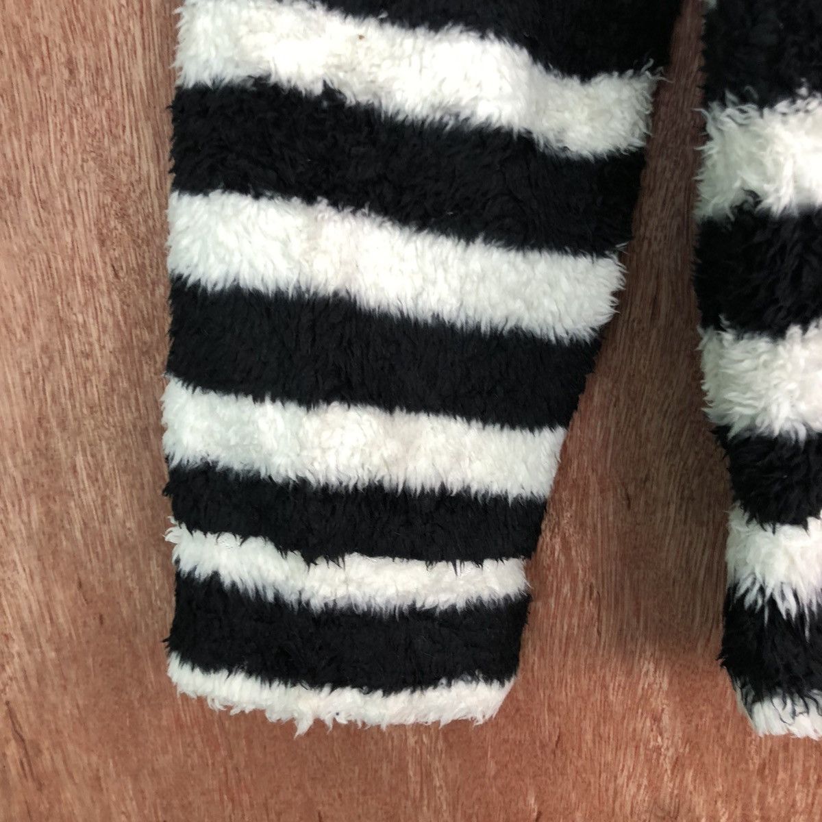 Homespun Knitwear × OVER THE STRiPES DL Merrily Striped Mohair Knit Sweater like cobain #c324 Size S / US 4 / IT 40 - 6 Thumbnail