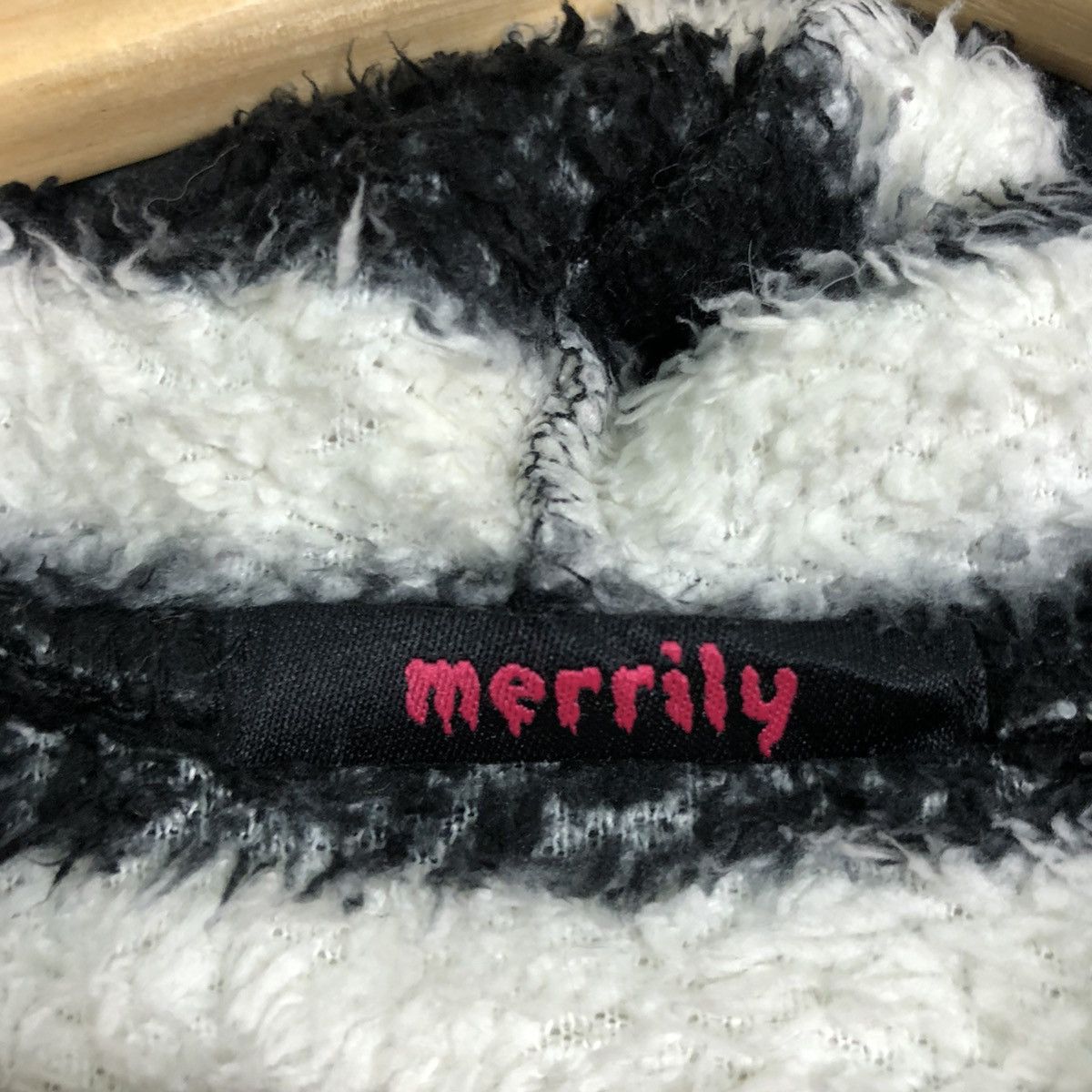 Homespun Knitwear × OVER THE STRiPES DL Merrily Striped Mohair Knit Sweater like cobain #c324 Size S / US 4 / IT 40 - 10 Thumbnail
