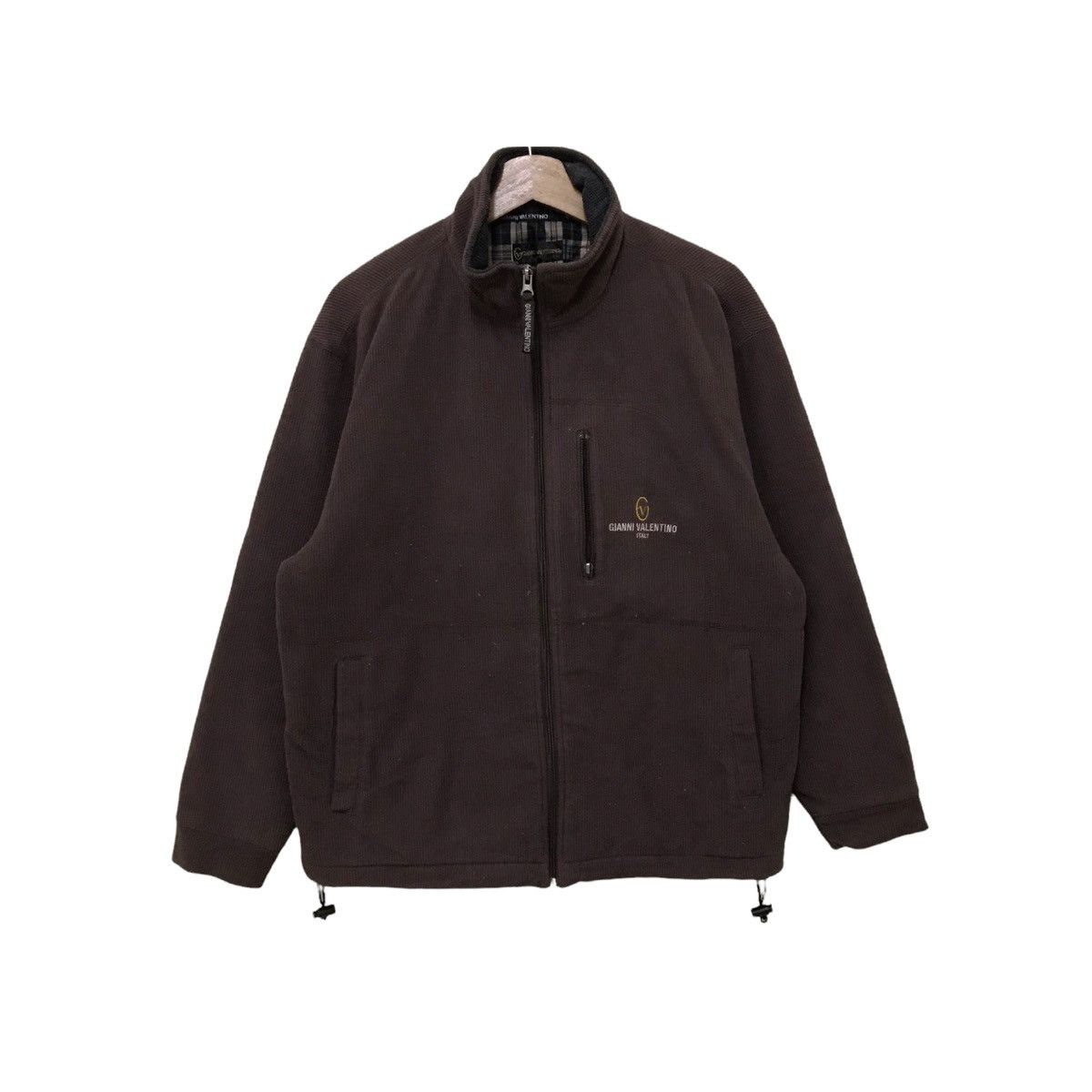 Gianni Valentino × Valentino Vintage Italian Designer Gianni Valentino Zipper Jacket Size US L / EU 52-54 / 3 - 2 Thumbnail