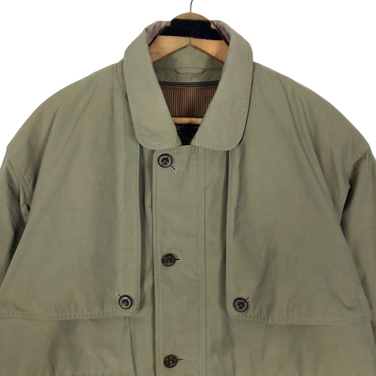 Burberry Vintage Burberrys London Parka Jacket Size US L / EU 52-54 / 3 - 3 Thumbnail