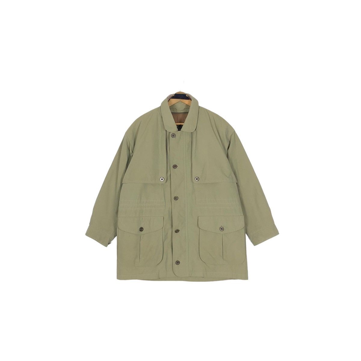 Burberry Vintage Burberrys London Parka Jacket Size US L / EU 52-54 / 3 - 2 Thumbnail