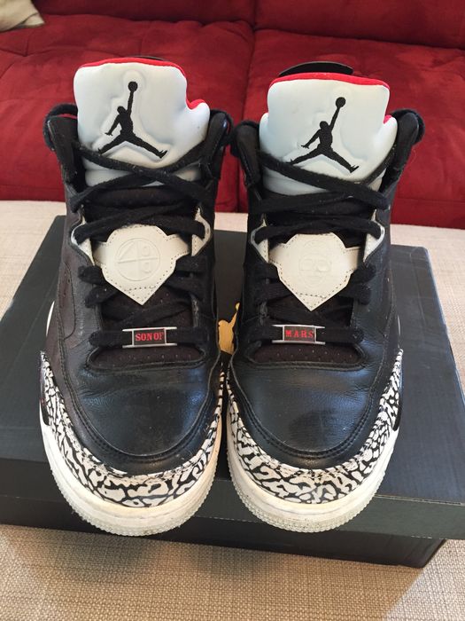 Jordan son of hotsell mars low black cement