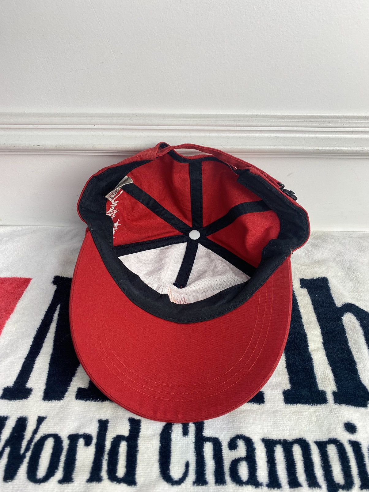 Japanese Brand 90s Ralliart Mitsubishi Motors Cap Size ONE SIZE - 6 Thumbnail