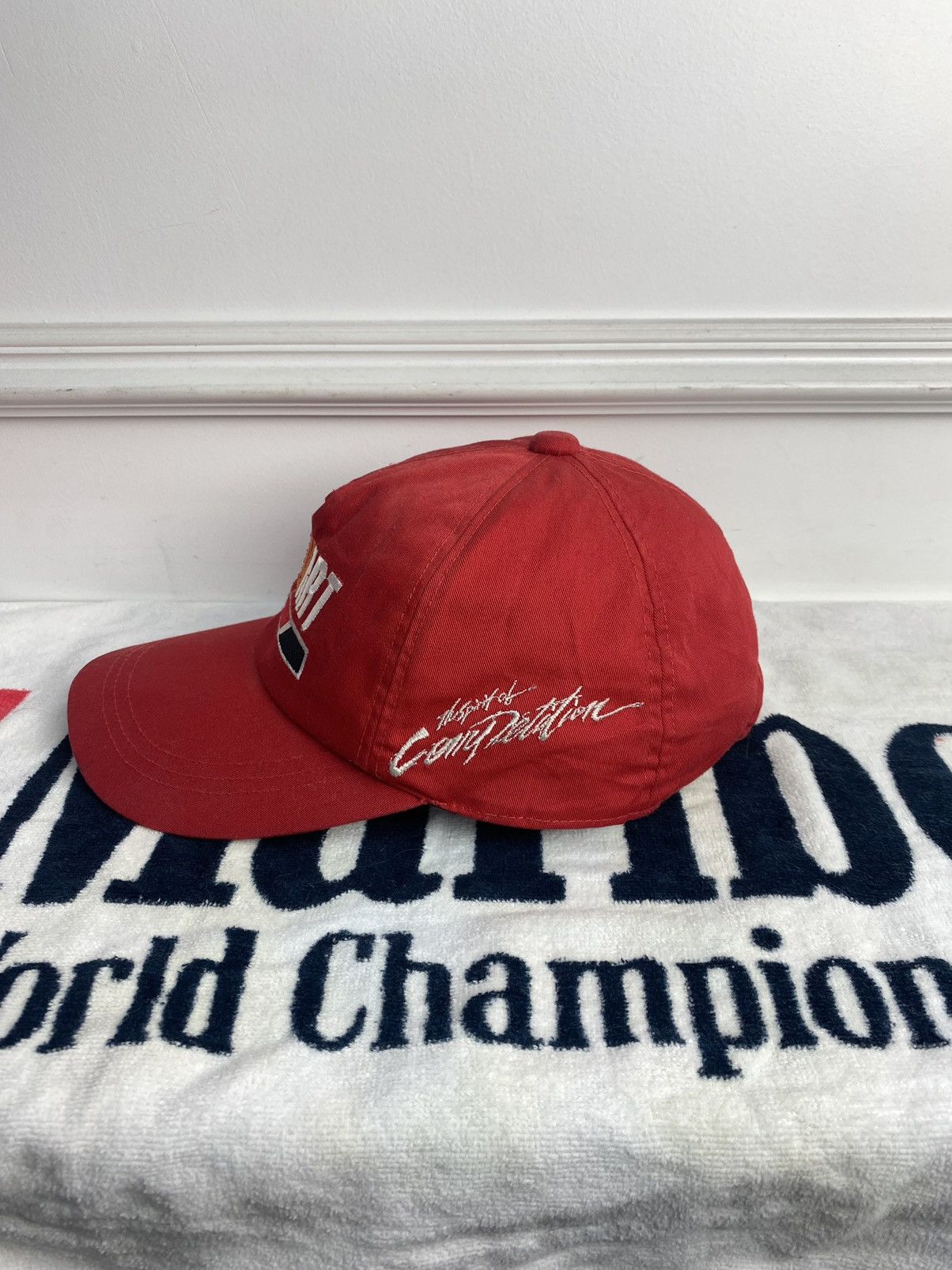 Japanese Brand 90s Ralliart Mitsubishi Motors Cap Size ONE SIZE - 3 Thumbnail