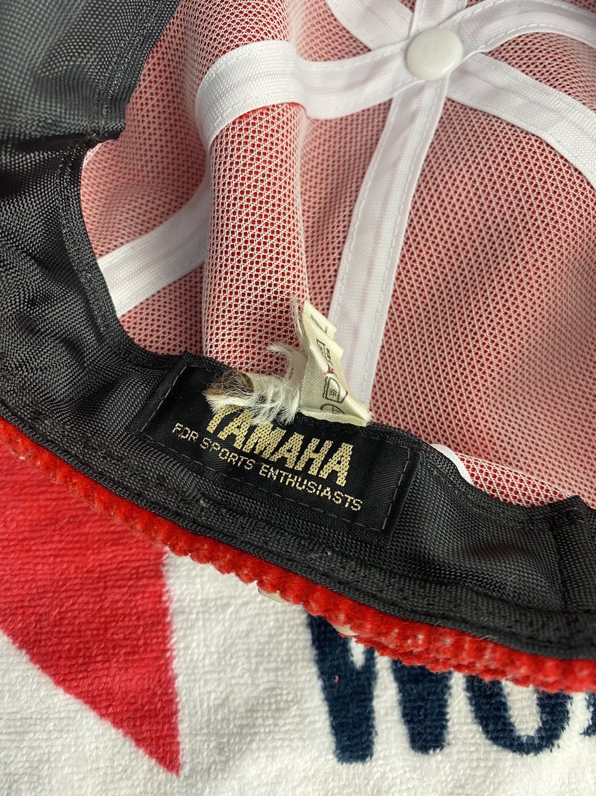 Other 90s Yamaha Racing Team Coduroy Cap Size ONE SIZE - 5 Thumbnail