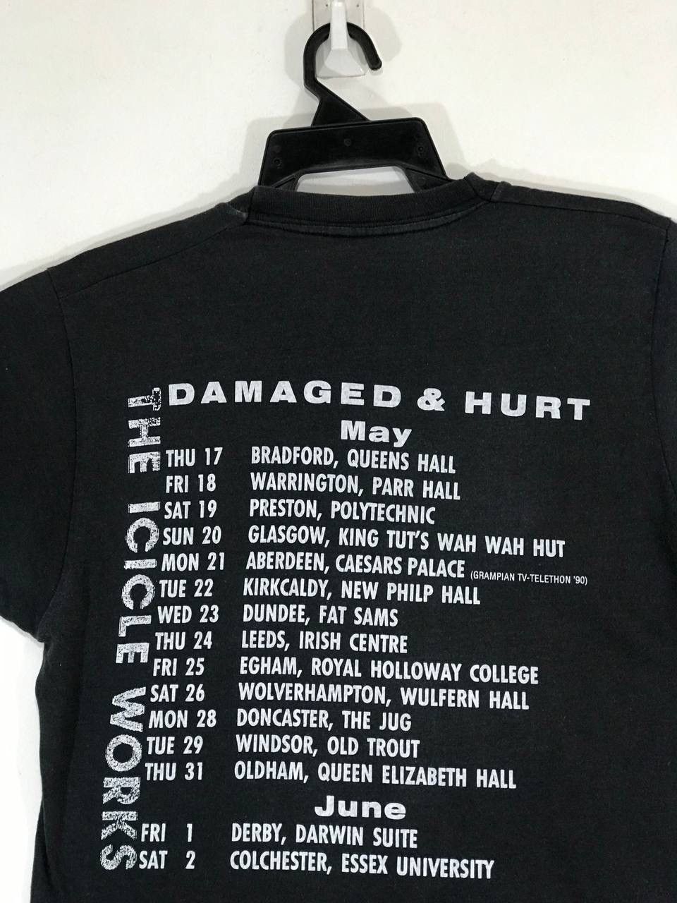 Band Tees Vintage rare The Icicle Works Tour Size US M / EU 48-50 / 2 - 5 Thumbnail