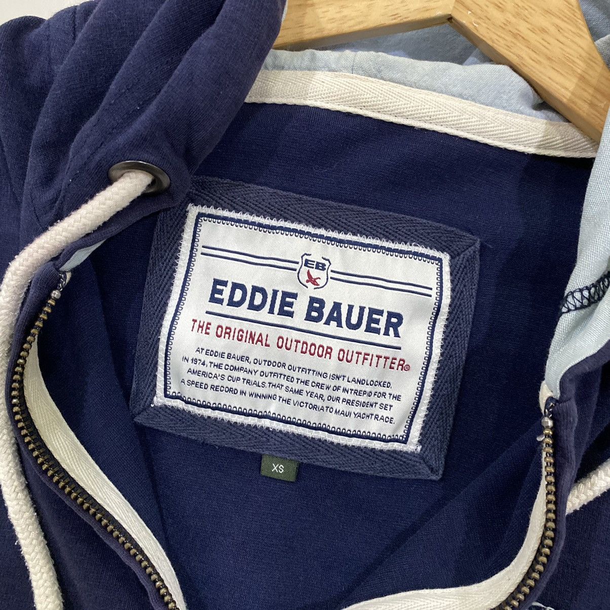 Eddie Bauer × Vintage Eddie Bauer Zipper Hoodie Size US S / EU 44-46 / 1 - 9 Thumbnail