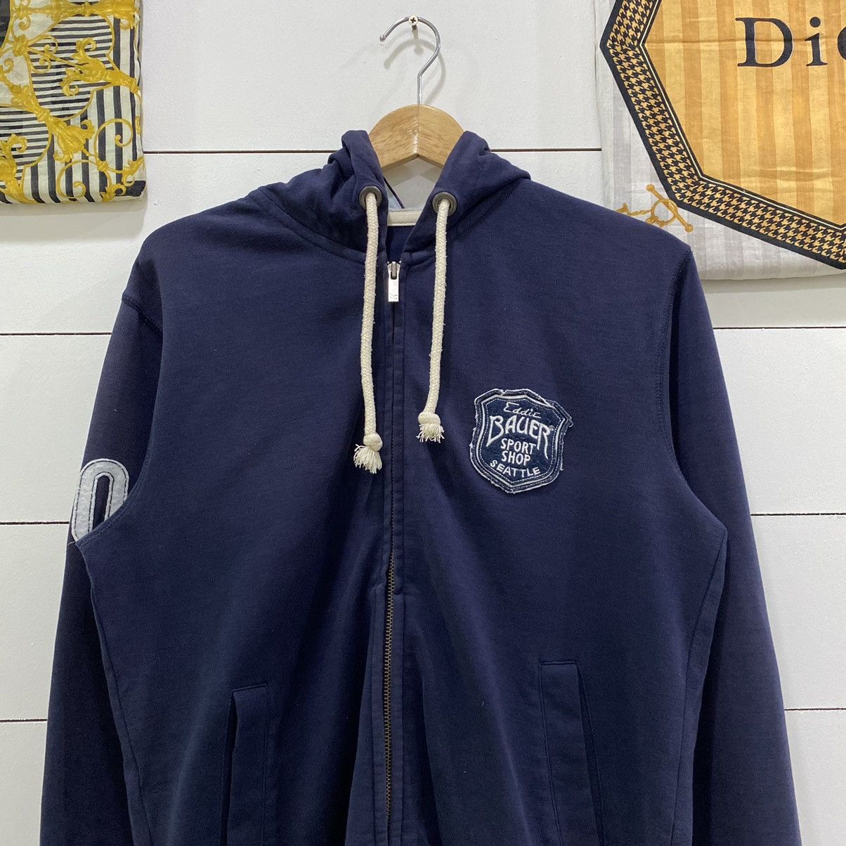 Eddie Bauer × Vintage Eddie Bauer Zipper Hoodie Size US S / EU 44-46 / 1 - 2 Thumbnail