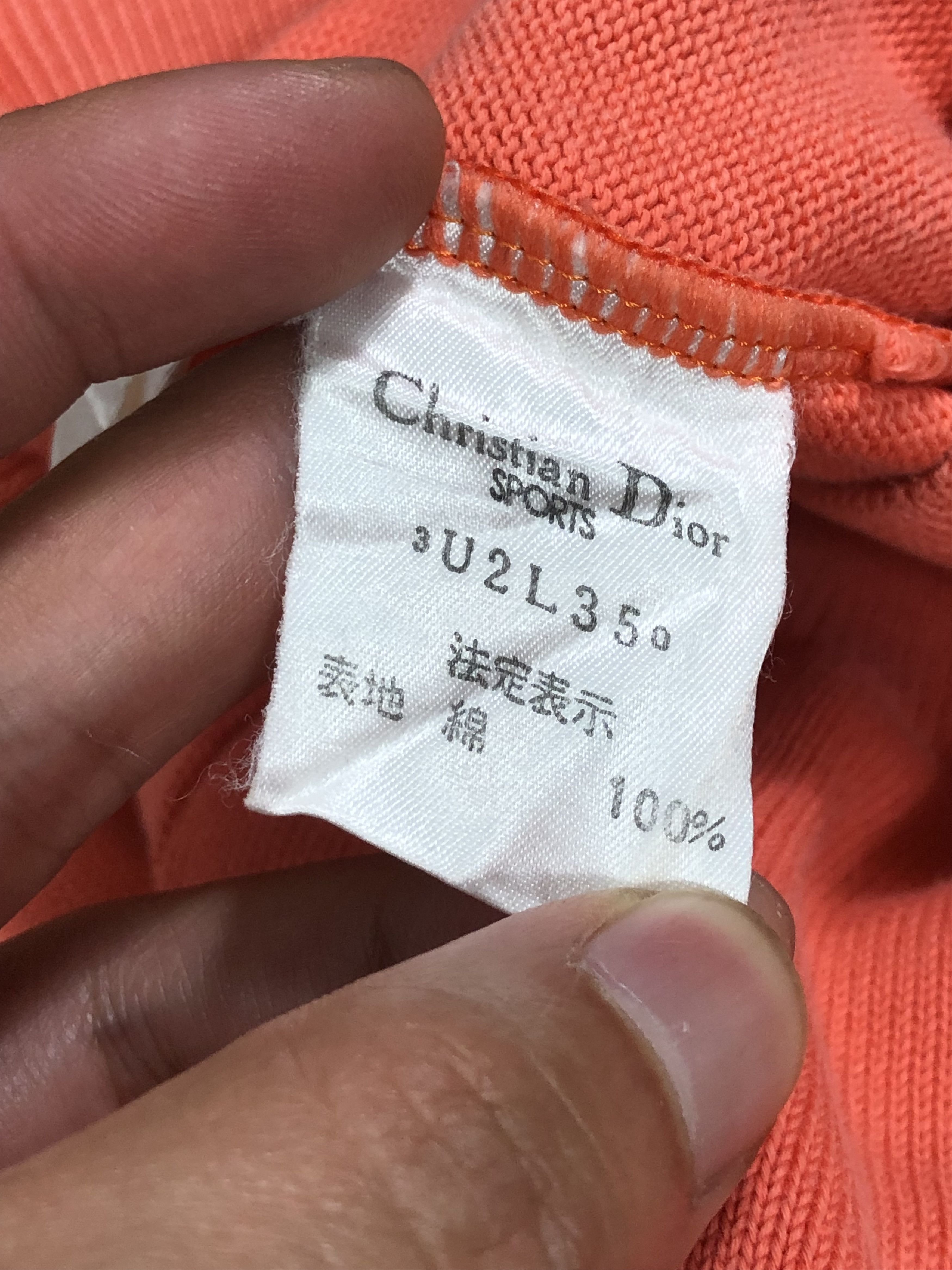 Dior RARE🔥VINTAGE 80’S CD SPORTS BIG EMBROIDERY LOGO SWEATSHIRT Size US S / EU 44-46 / 1 - 11 Thumbnail