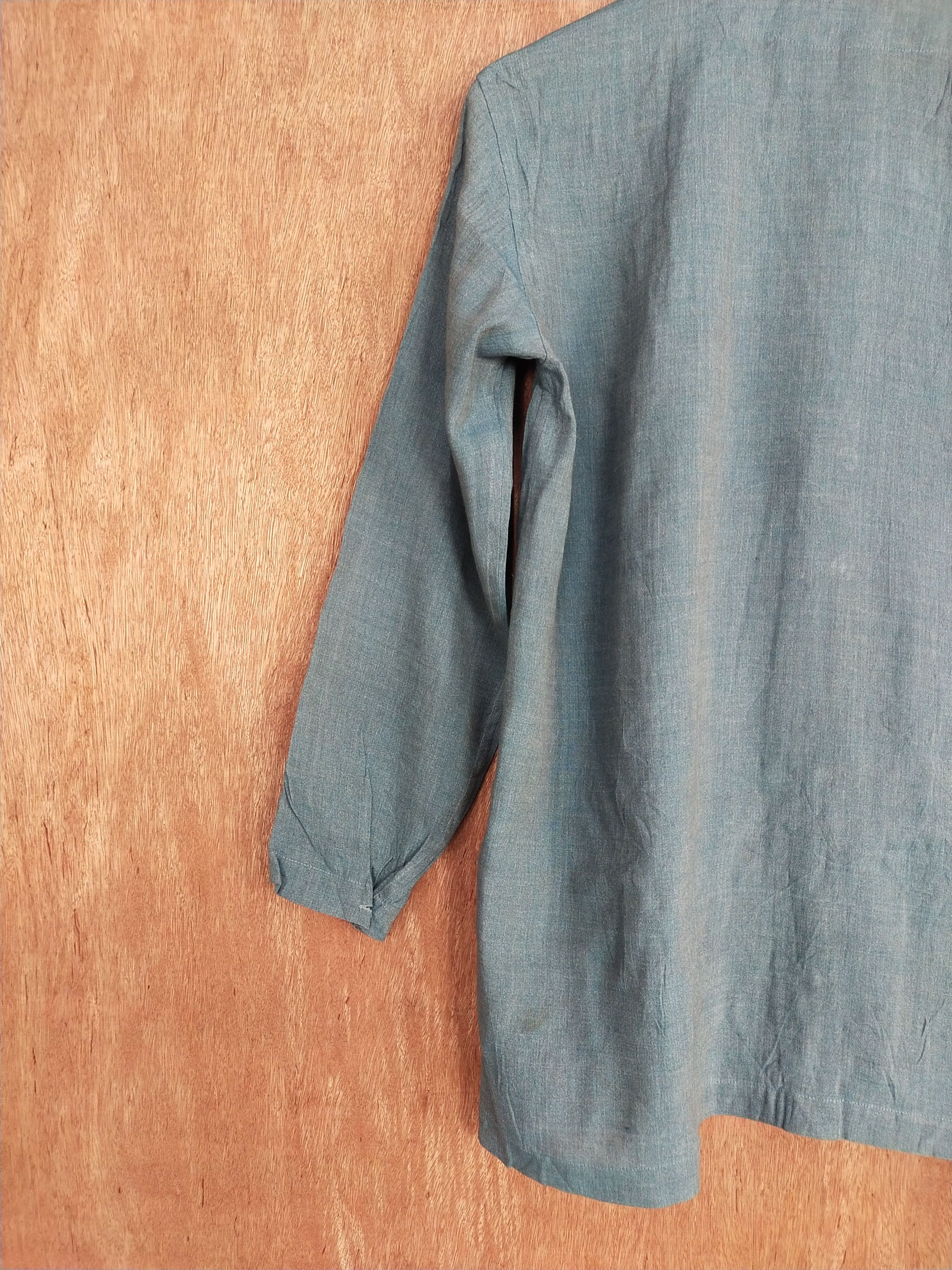Issey Miyake DL Plantation issey miyake Blue Cardigan #S234 Size US M / EU 48-50 / 2 - 11 Thumbnail