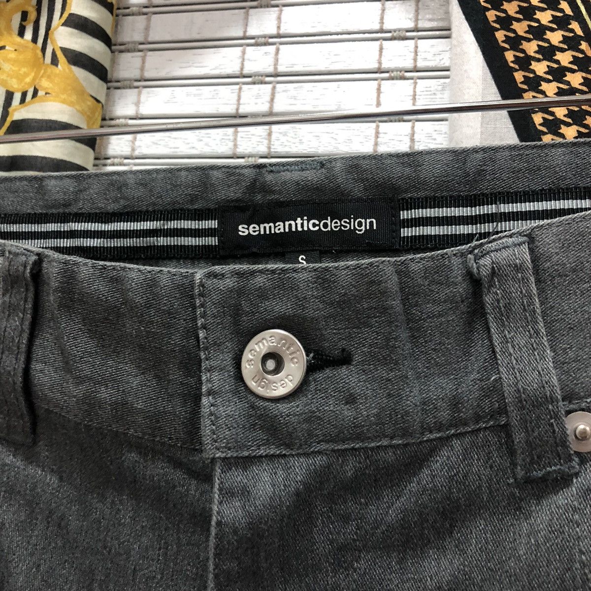 Japanese Brand × Seditionaries × semanticdesign Semantic Design Japanese Brand Buckle Back Pants Size US 29 - 9 Thumbnail