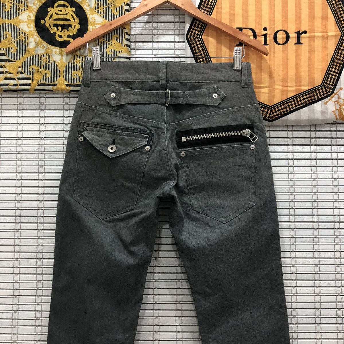 Japanese Brand × Seditionaries × semanticdesign Semantic Design Japanese Brand Buckle Back Pants Size US 29 - 2 Thumbnail