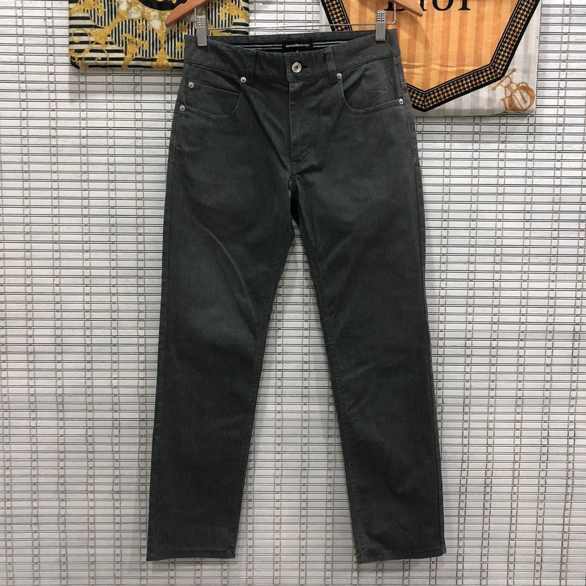 Japanese Brand × Seditionaries × semanticdesign Semantic Design Japanese Brand Buckle Back Pants Size US 29 - 6 Thumbnail