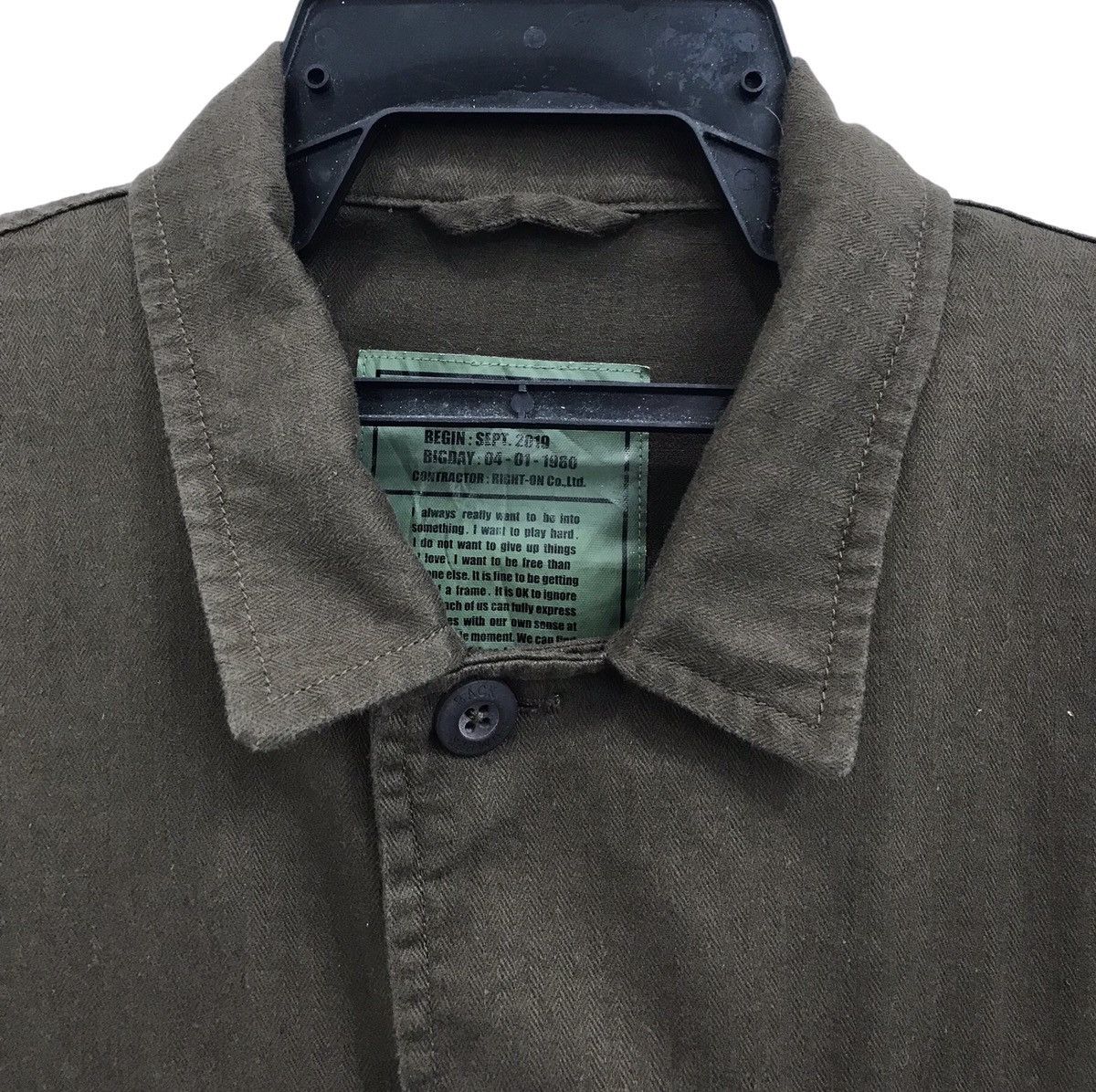 Japanese Brand RE-VINTAGE BACK NUMBER EST. 1980 JACKET Size US S / EU 44-46 / 1 - 3 Thumbnail