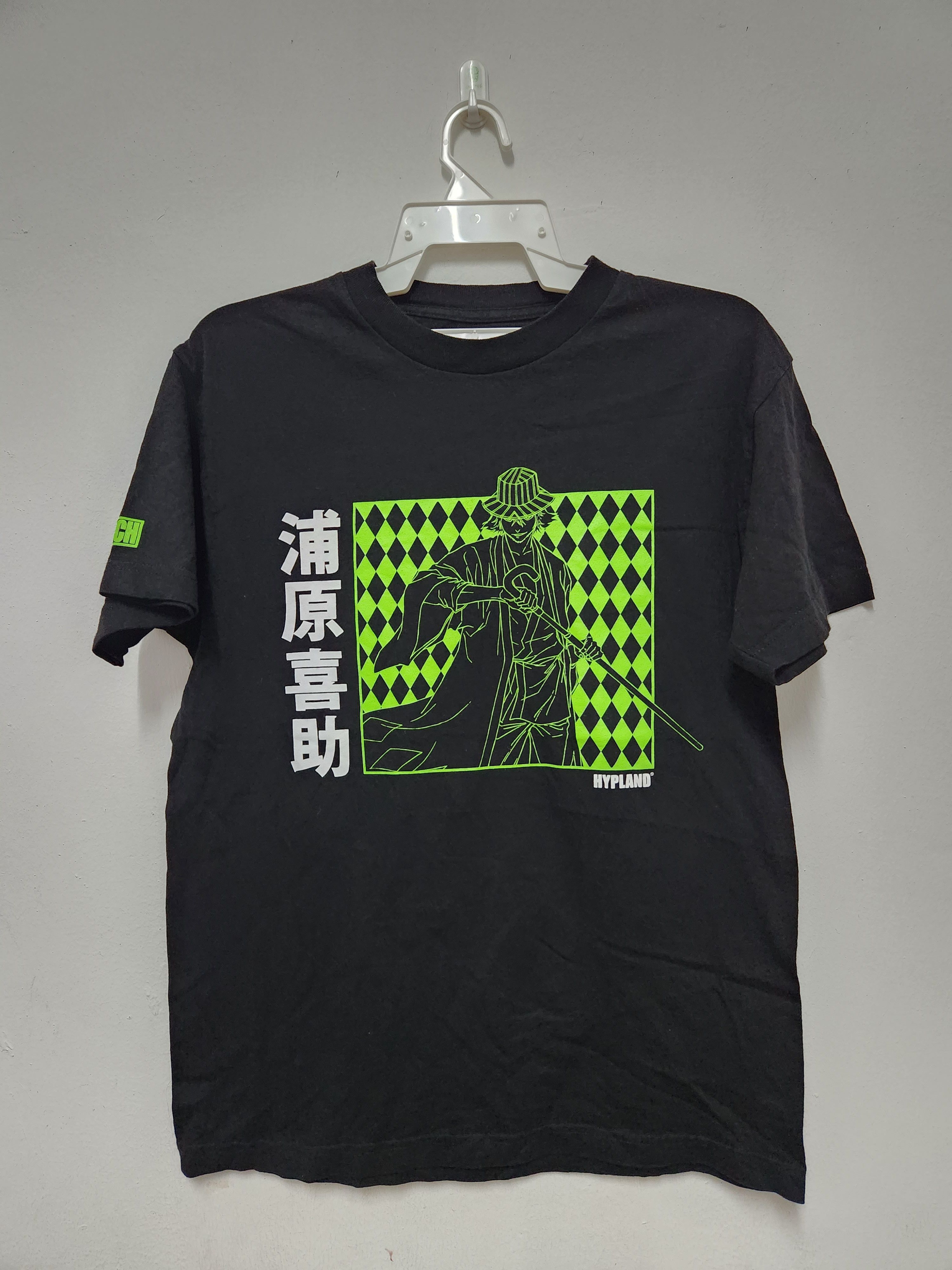 image of Hypland X Bleach Anime Japan in Black, Men's (Size Medium)