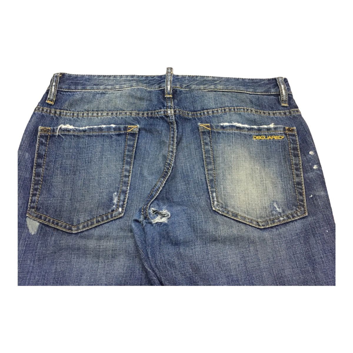 Dsquared2 Rare Design Vintage Brand Dsquared2 Distressed Jeans 2000s Size US 34 / EU 50 - 4 Thumbnail