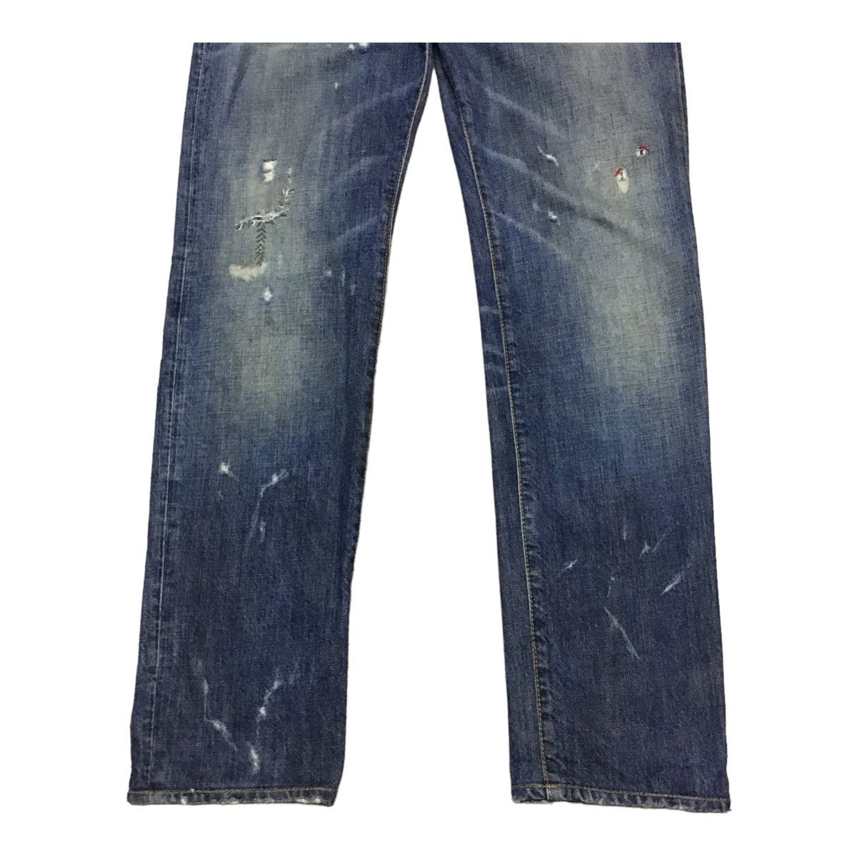 Dsquared2 Rare Design Vintage Brand Dsquared2 Distressed Jeans 2000s Size US 34 / EU 50 - 5 Thumbnail