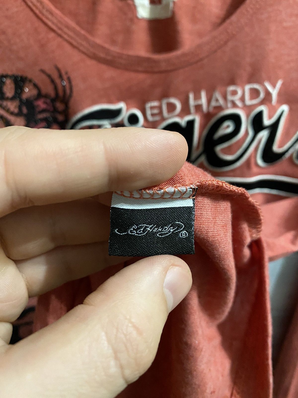 Ed Hardy Rare Long Sleeve Ed Hardy Tigers Y2K Japan style. Size M / US 6-8 / IT 42-44 - 8 Thumbnail