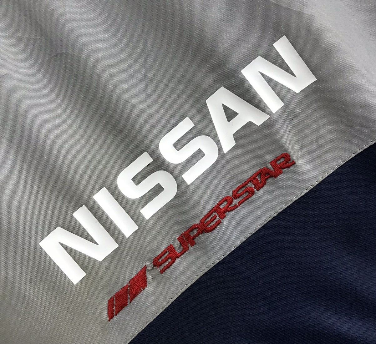 Mizuno VINTAGE SUPERSTAR MIZUNO JASPOO NISSAN JACKET Size US L / EU 52-54 / 3 - 5 Thumbnail