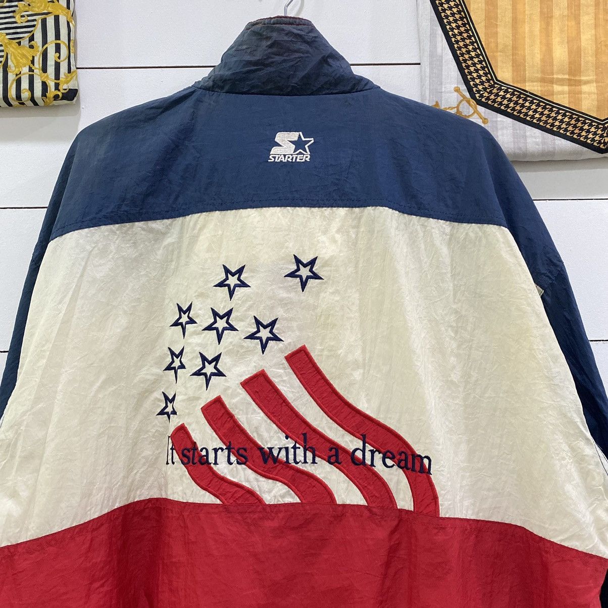 Starter × Vintage Vintage 90s 1996 Atlanta Starter Windbreaker Size US XXL / EU 58 / 5 - 7 Thumbnail