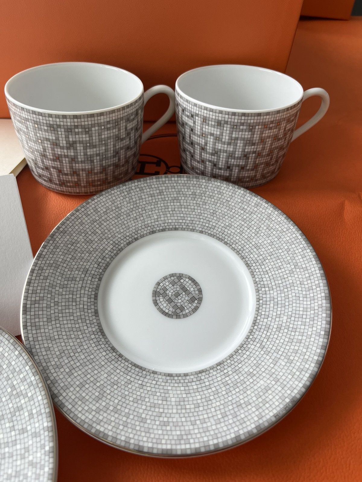 Hermes Super Rare Hermes H Logo Mosaique Sets Giftable Size ONE SIZE - 16 Thumbnail