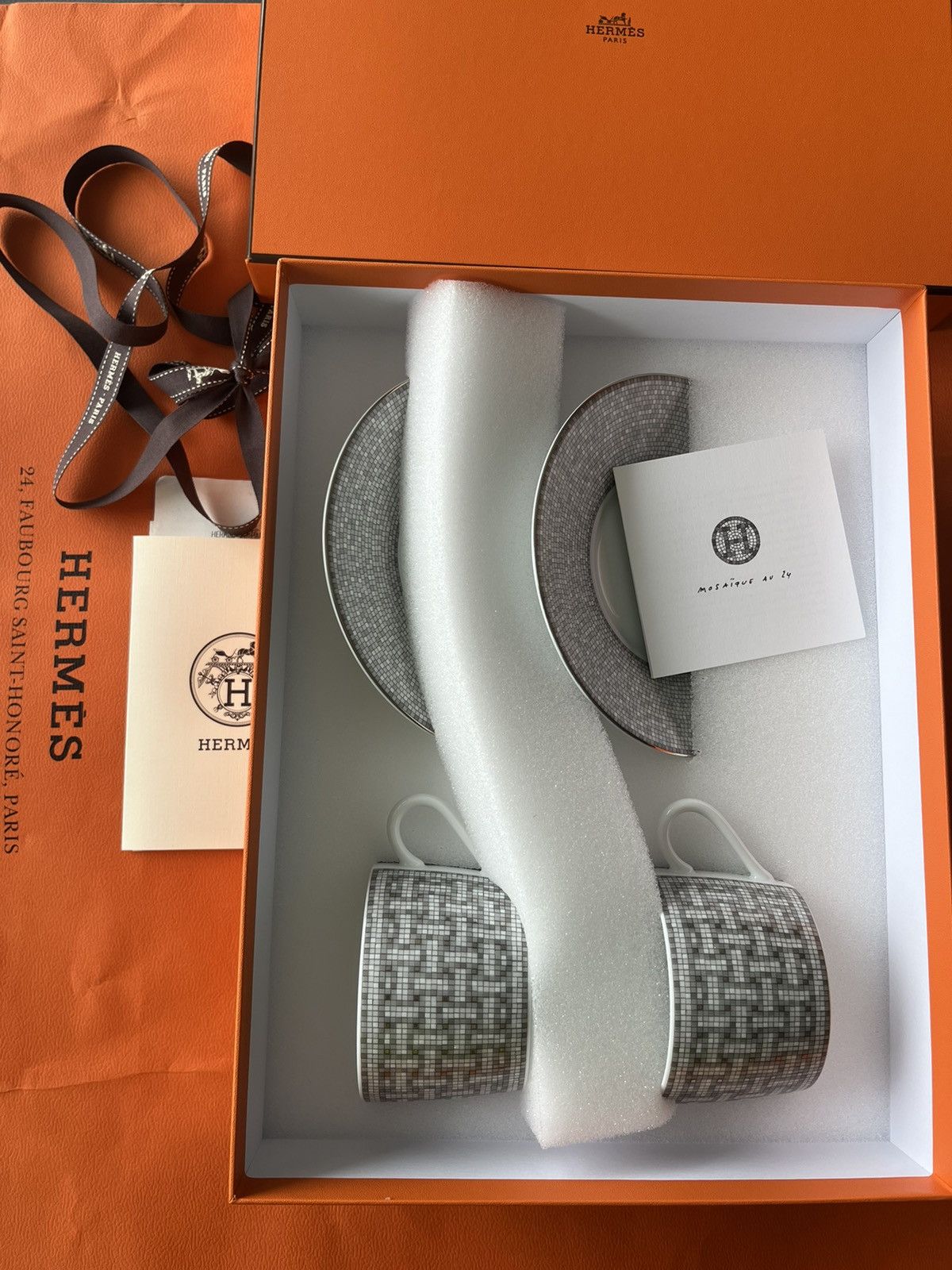 Hermes Super Rare Hermes H Logo Mosaique Sets Giftable Size ONE SIZE - 5 Thumbnail