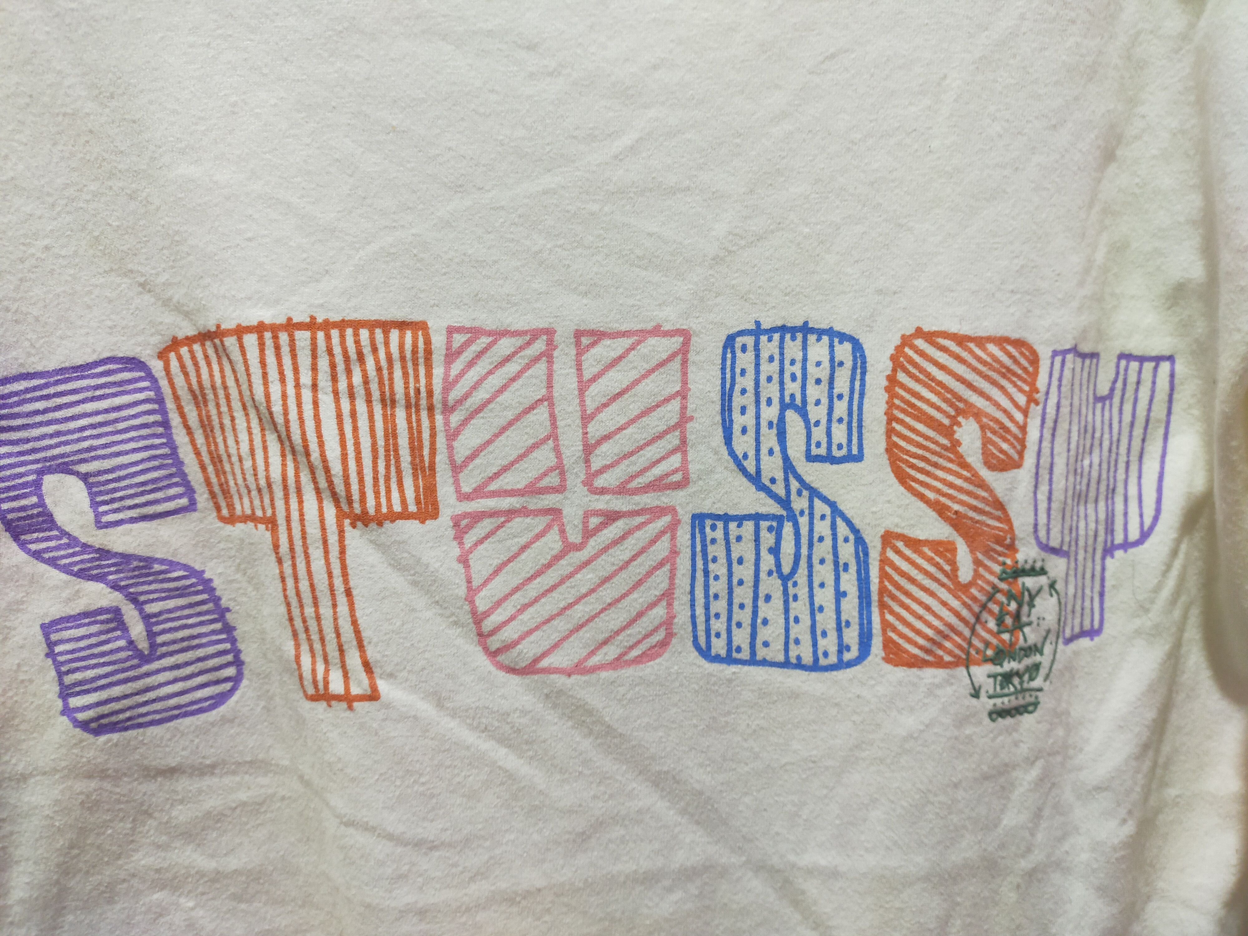 Stussy Vintage Stussy long sleeve Thrashed tee Size US L / EU 52-54 / 3 - 3 Thumbnail
