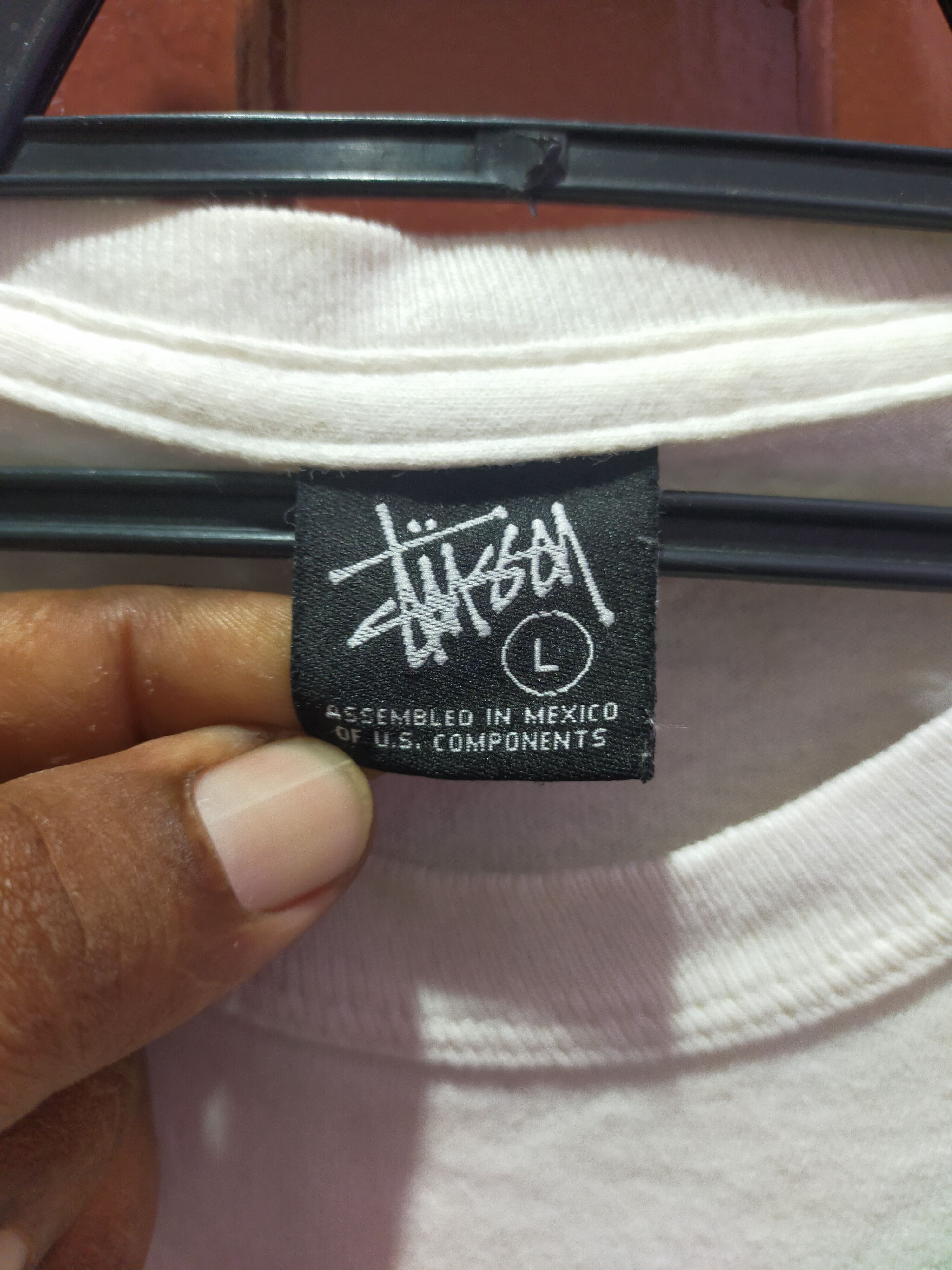 Stussy Vintage Stussy long sleeve Thrashed tee Size US L / EU 52-54 / 3 - 4 Thumbnail