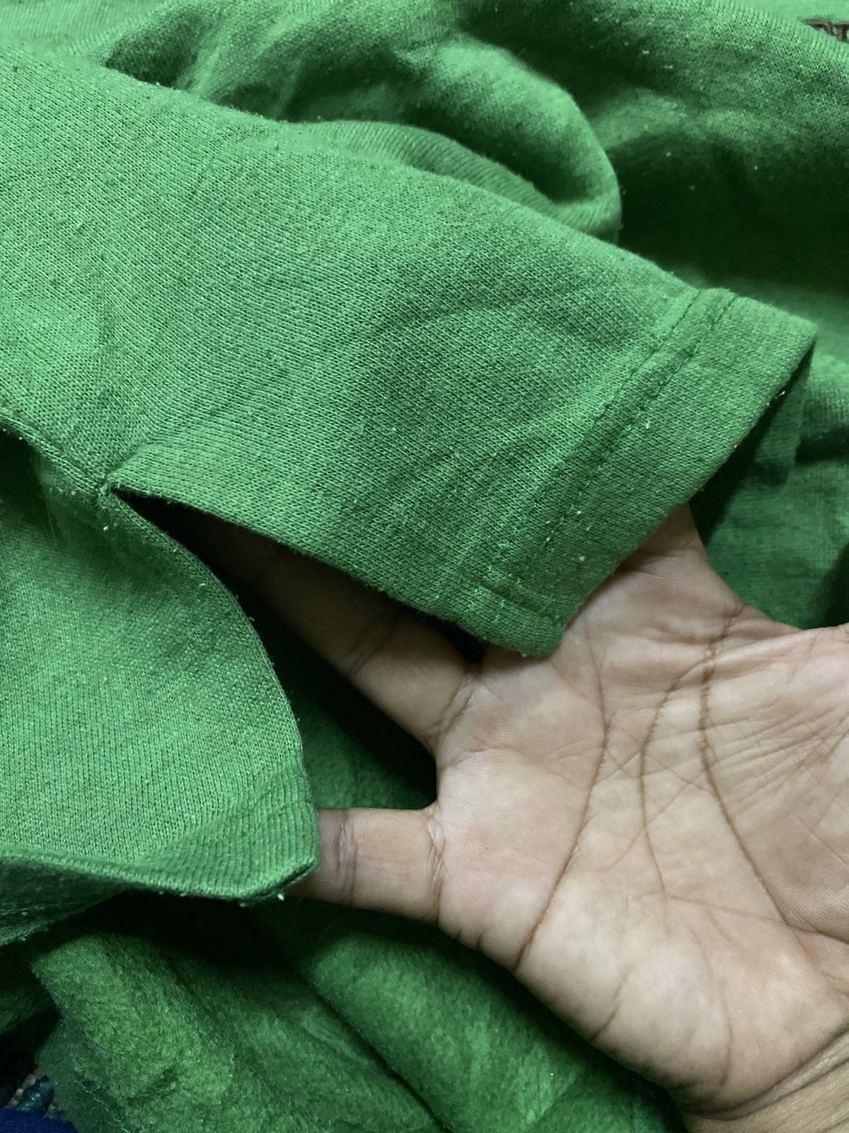 Trussardi Trussardi maglie green sweatshirt big logo embroidery Size US M / EU 48-50 / 2 - 6 Thumbnail