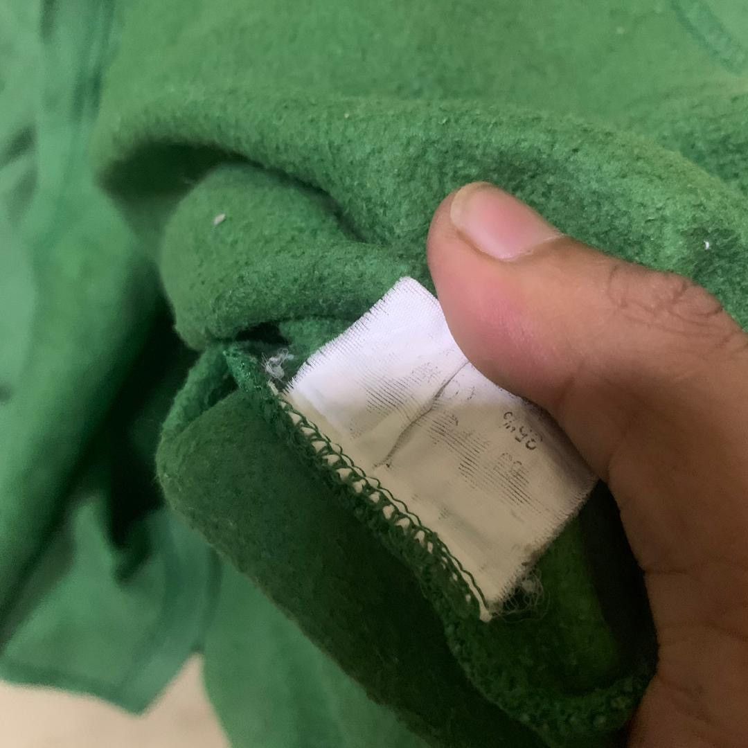 Trussardi Trussardi maglie green sweatshirt big logo embroidery Size US M / EU 48-50 / 2 - 4 Thumbnail